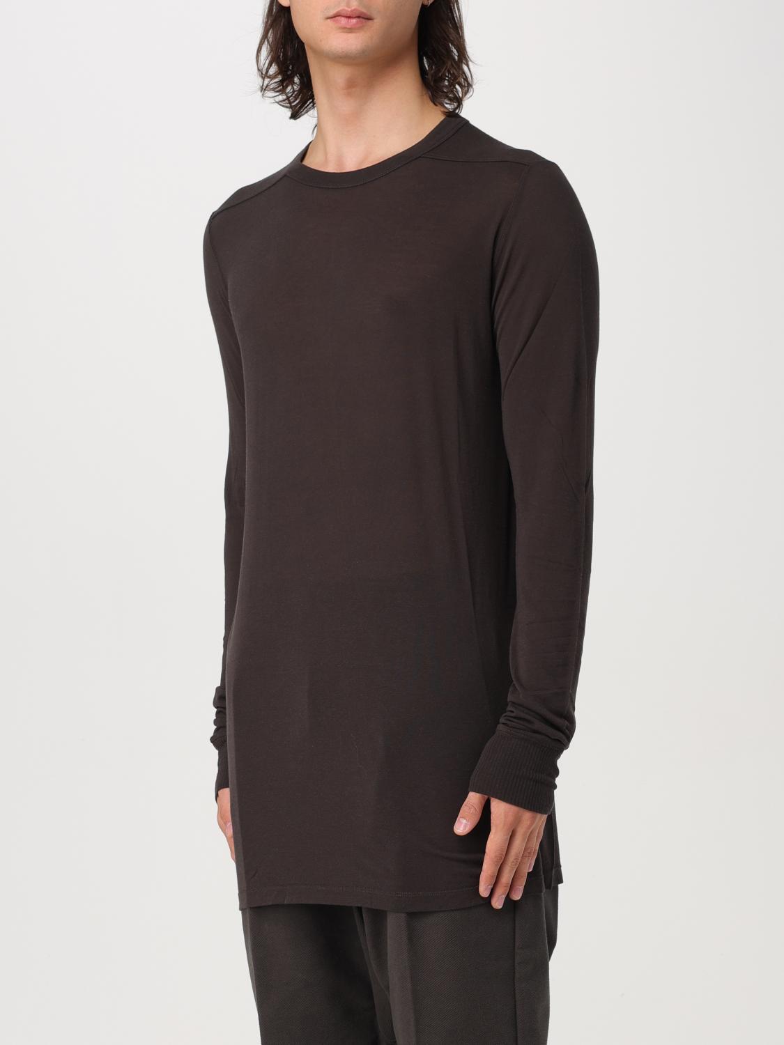 RICK OWENS SWEATER: Rick Owens viscose and silk sweater, Grey - Img 4