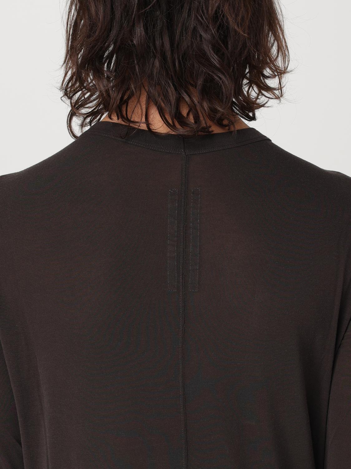 RICK OWENS SWEATER: Rick Owens viscose and silk sweater, Grey - Img 5