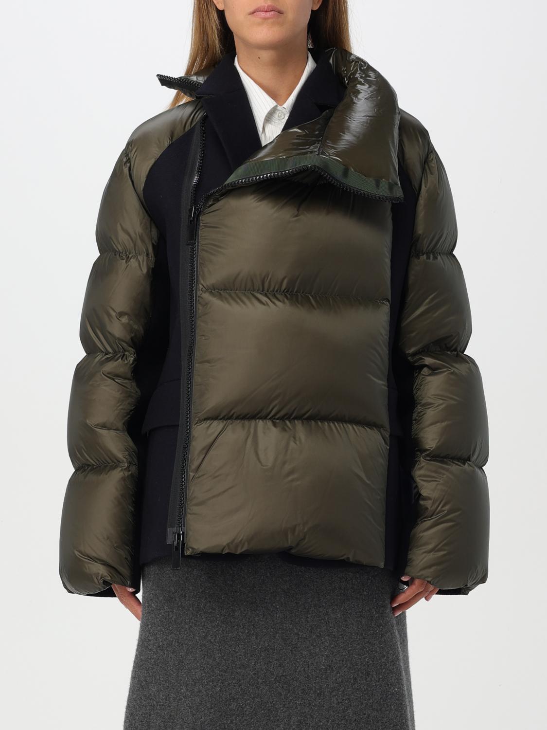 SACAI CHAQUETA: Chaqueta mujer Sacai, Kaki - Img 1