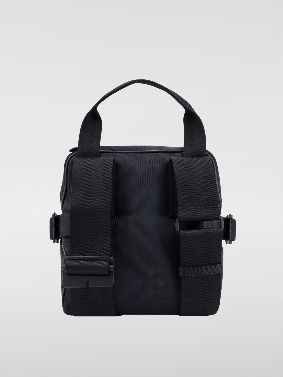 BURBERRY SHOULDER BAG: Shoulder bag men Burberry, Black - Img 2
