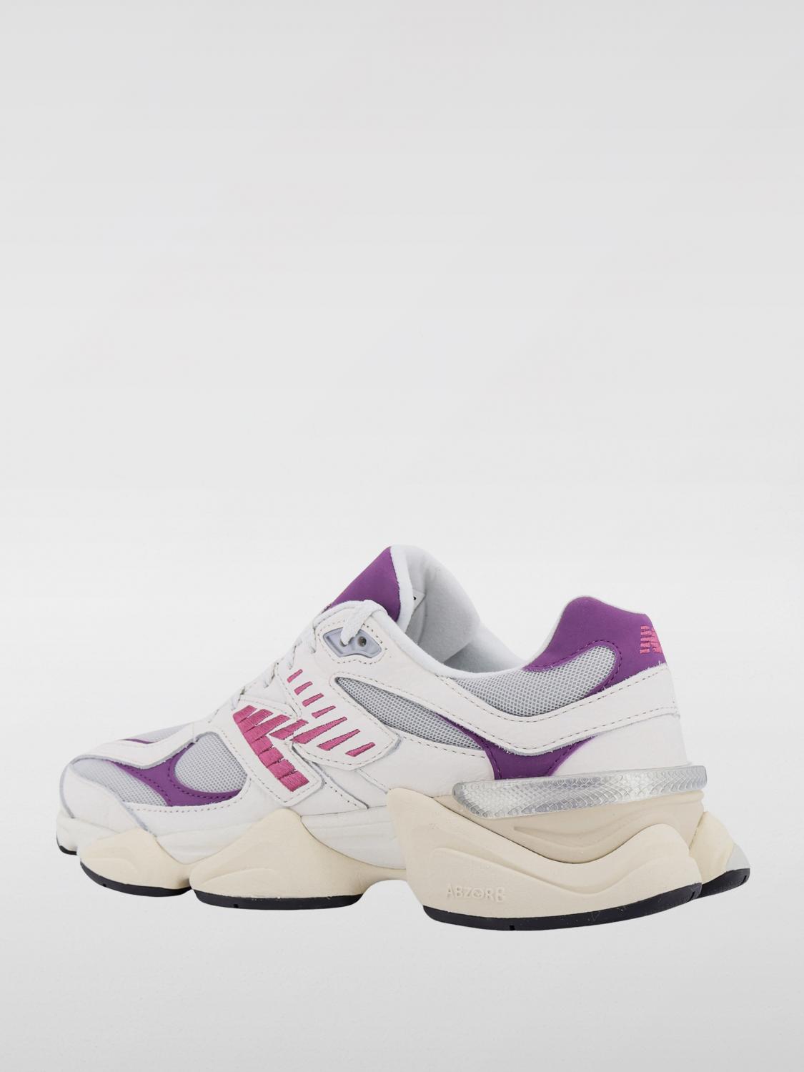 NEW BALANCE SNEAKERS: Sneakers 9060 New Balance in pelle e mesh , Viola - Img 2