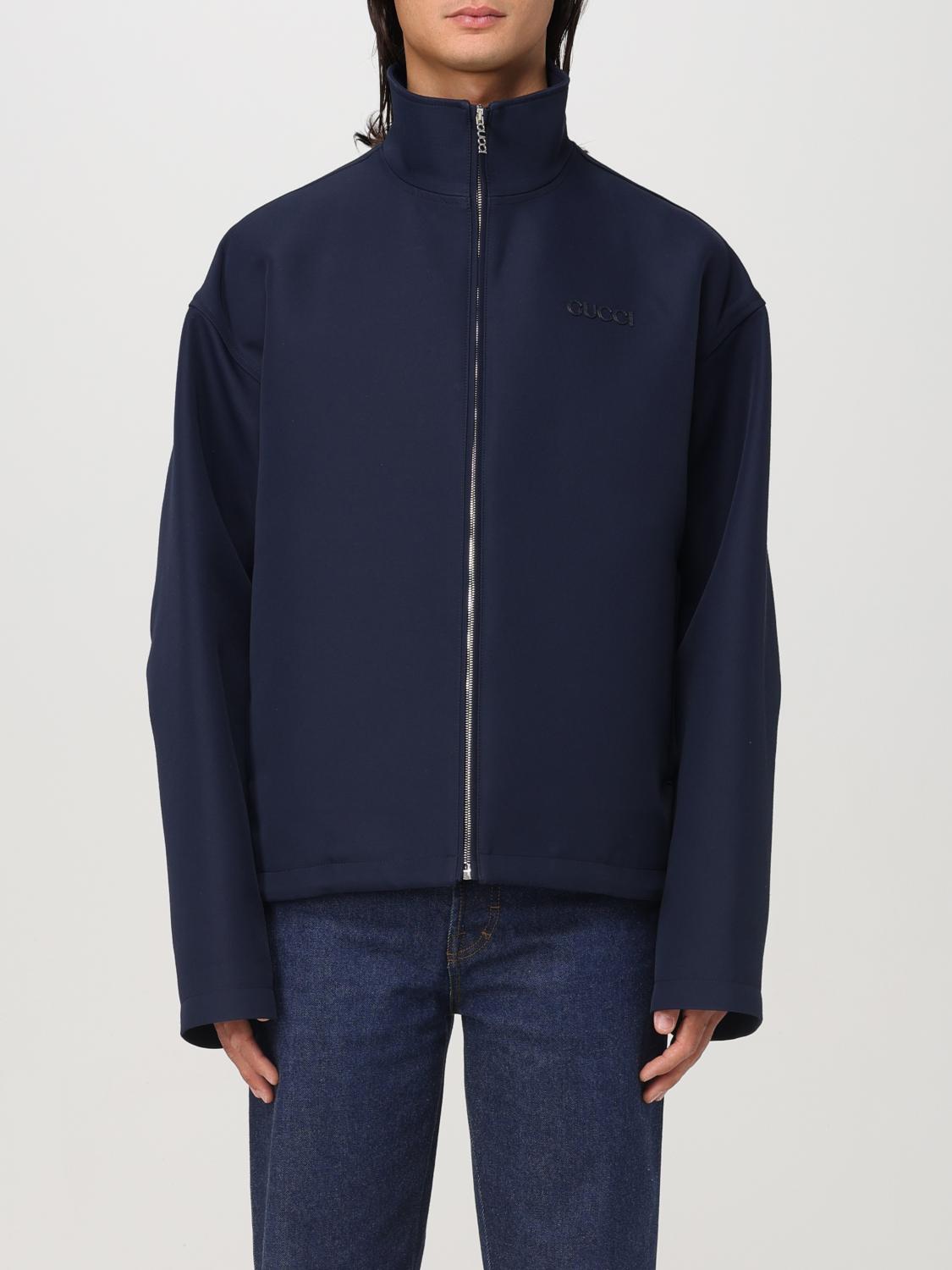 GUCCI JACKET: Jacket men Gucci, Blue - Img 1