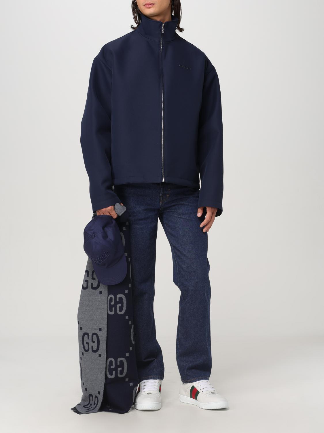GUCCI JACKET: Jacket men Gucci, Blue - Img 2