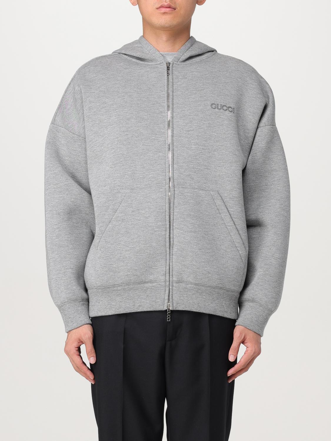 Gucci Sweatshirt men - Grey | 794337XJGTW | GIGLIO.COM