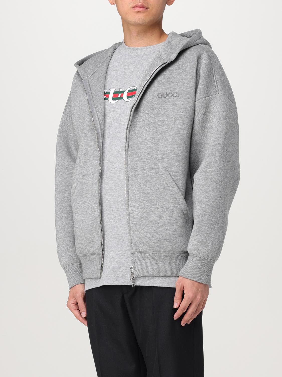 Gucci Sweatshirt men - Grey | 794337XJGTW | GIGLIO.COM