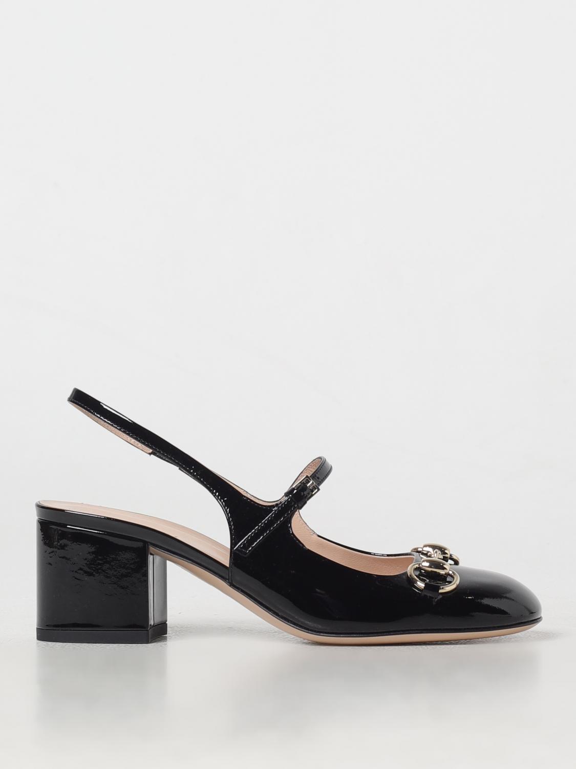 GUCCI HIGH HEEL SHOES: High heel shoes woman Gucci, Black - Img 1