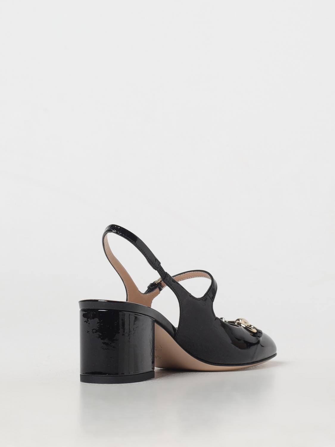 GUCCI HIGH HEEL SHOES: High heel shoes woman Gucci, Black - Img 3