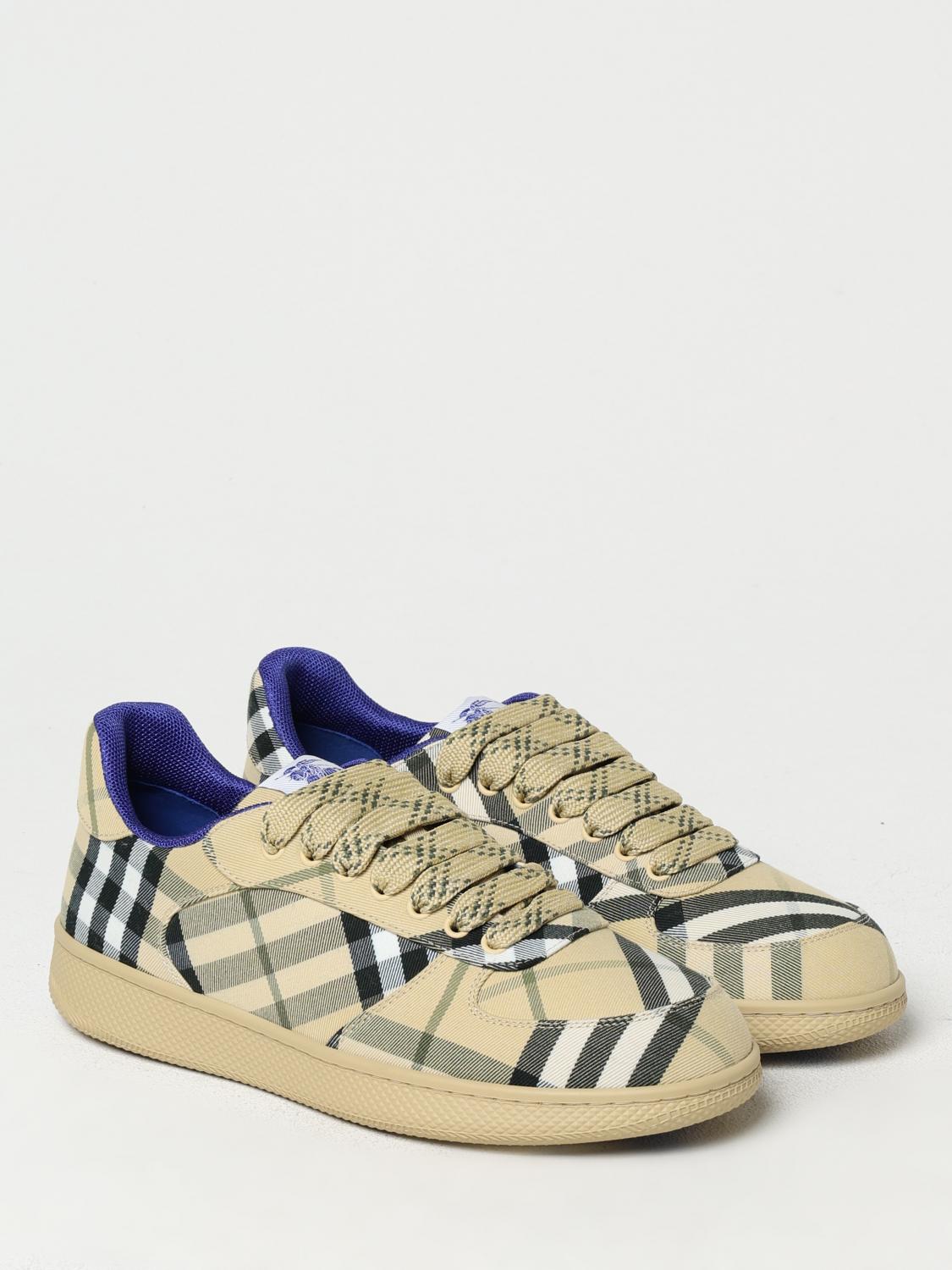 BURBERRY SNEAKERS: Sneakers men Burberry, Beige - Img 2