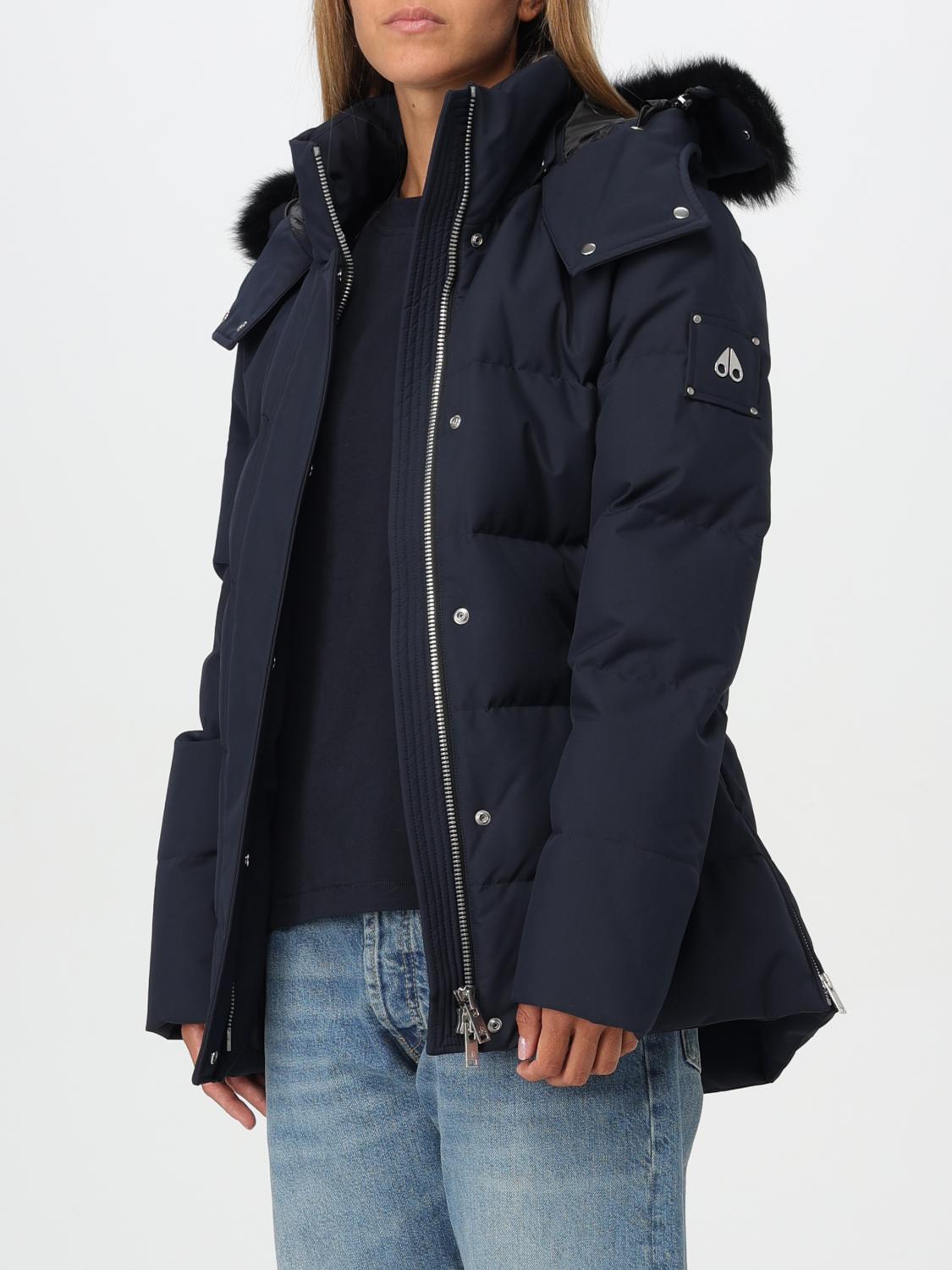 MOOSE KNUCKLES CHAQUETA: Chaqueta mujer Moose Knuckles, Azul Marino - Img 3
