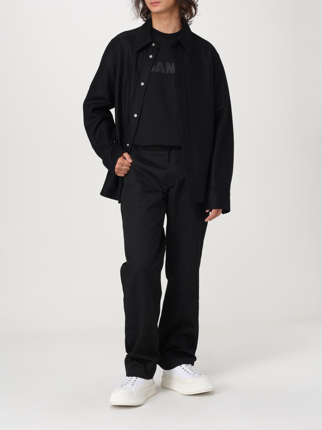 JIL SANDER CAMISA: Camisa hombre Jil Sander, Negro - Img 2