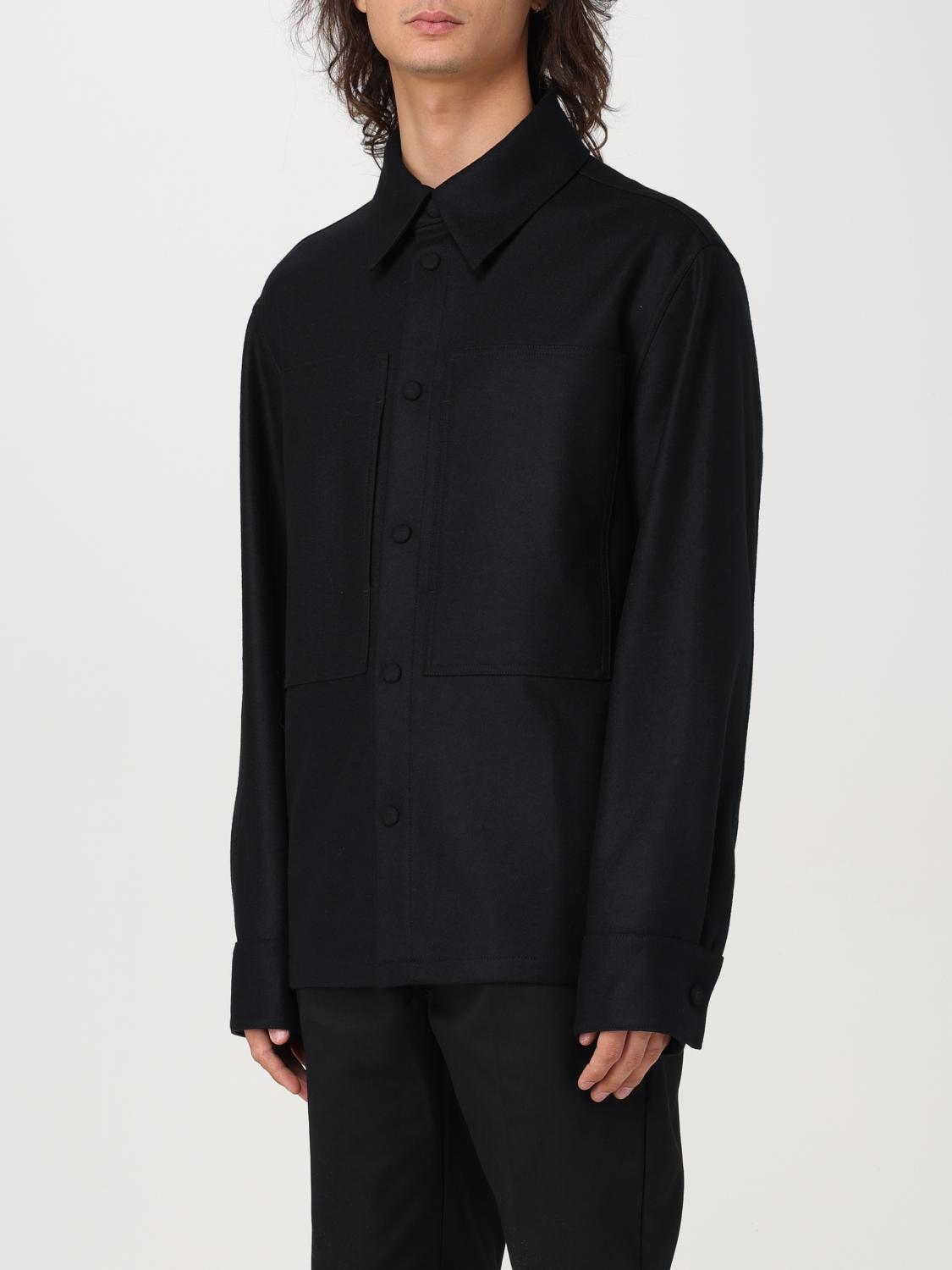 JIL SANDER CAMISA: Camisa hombre Jil Sander, Negro - Img 4