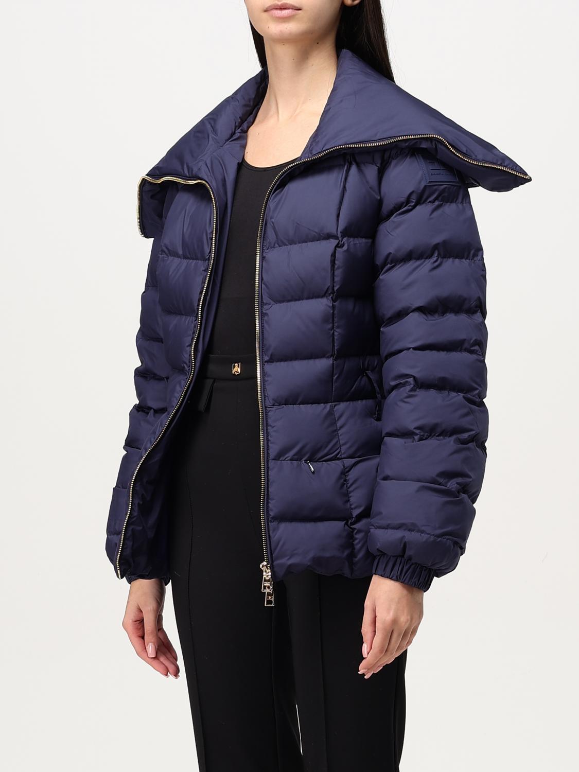 ELISABETTA FRANCHI JACKET: Jacket woman Elisabetta Franchi, Blue - Img 3