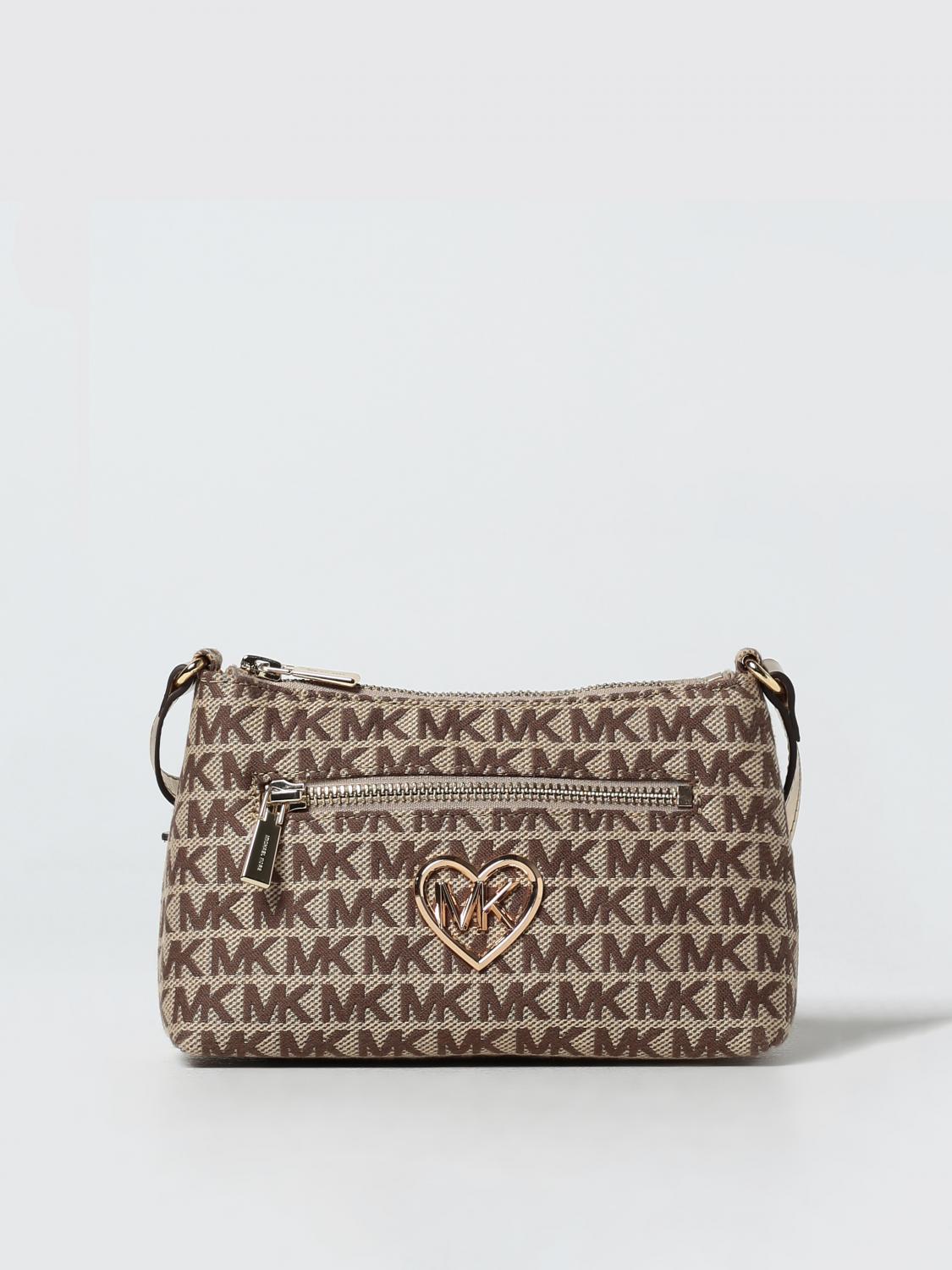 MICHAEL MICHAEL KORS BORSA: Borsa bambino Michael Kors, Beige - Img 1