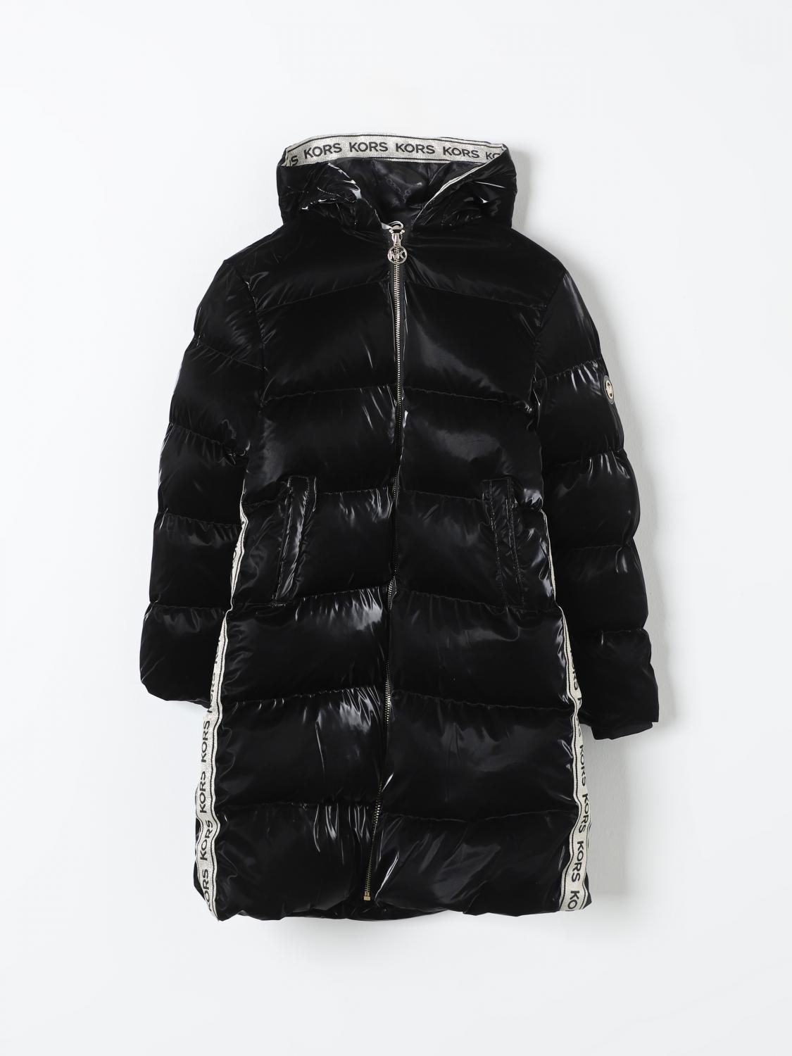 MICHAEL KORS JACKET: Jacket kids Michael Kors, Black - Img 1