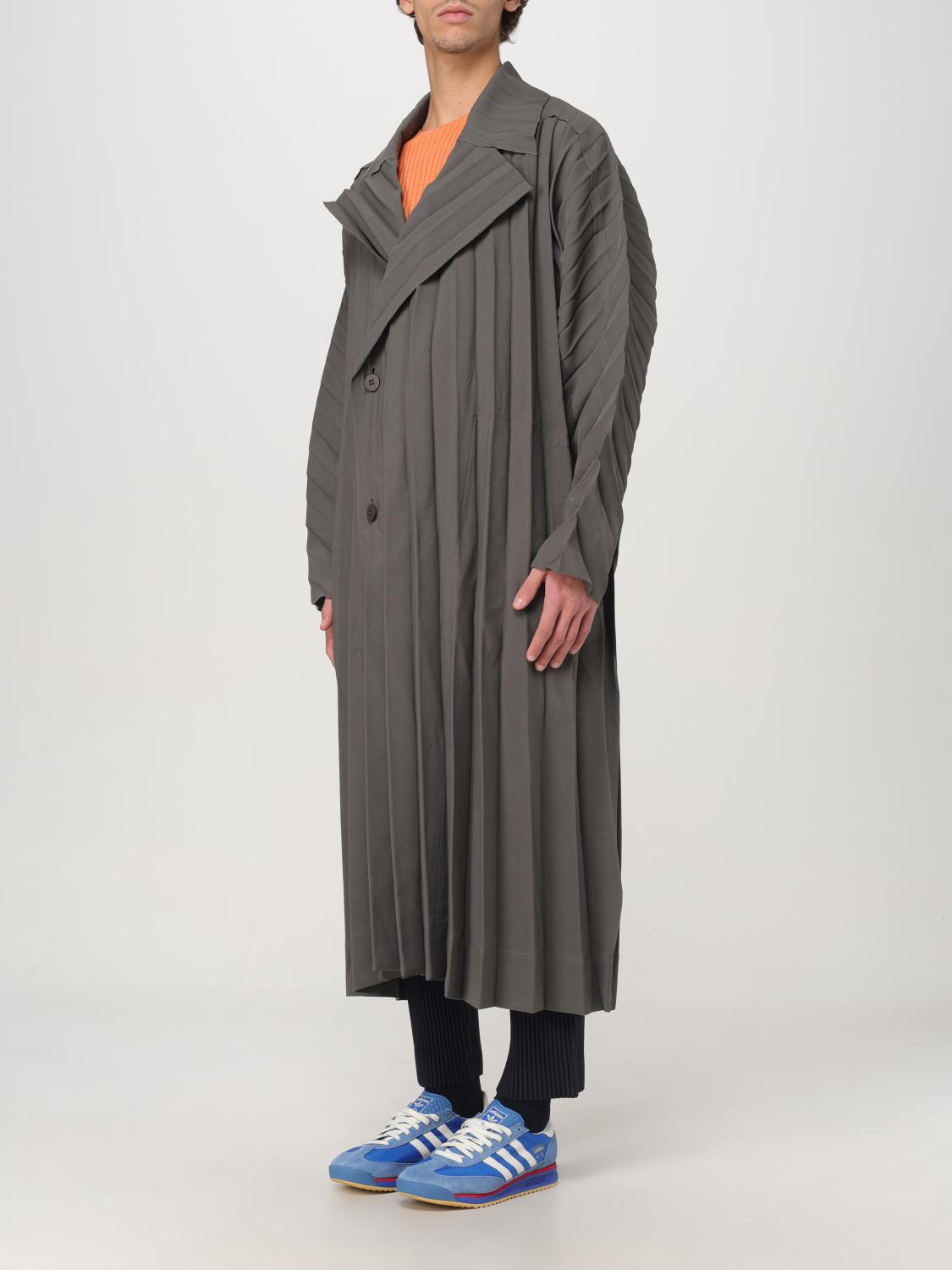 HOMME PLISSE' ISSEY MIYAKE TRENCH COAT: Homme Plisse' Issey Miyake men's trench coat, Black - Img 4