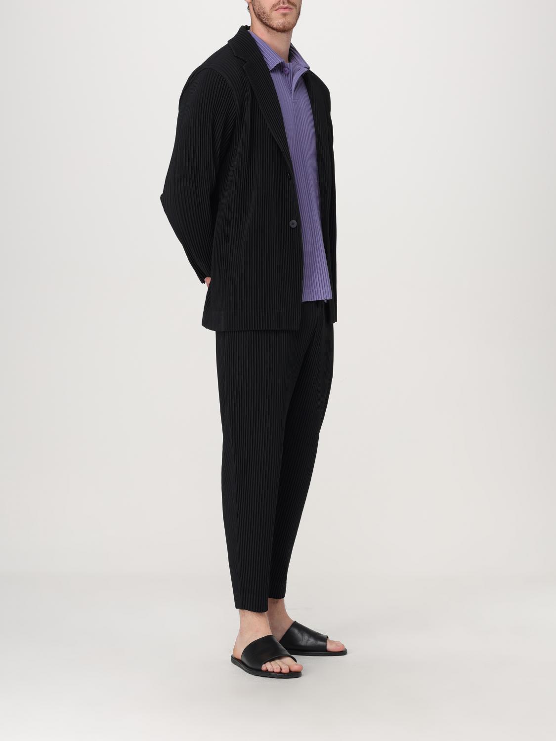 HOMME PLISSE' ISSEY MIYAKE: Pants men - Black | Homme Plisse