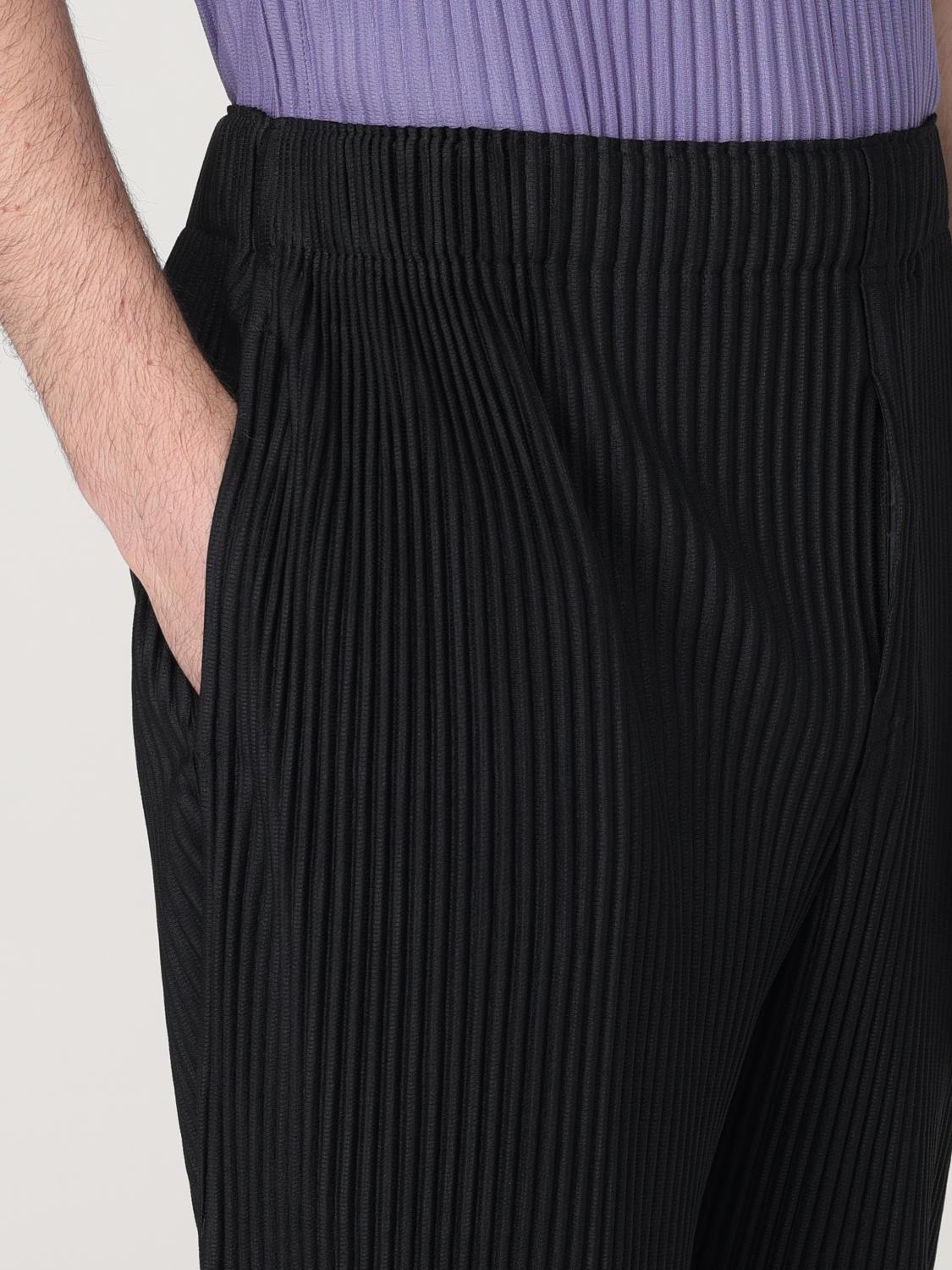 Homme Plisse' Issey Miyake Outlet: Pants men - Black | Homme