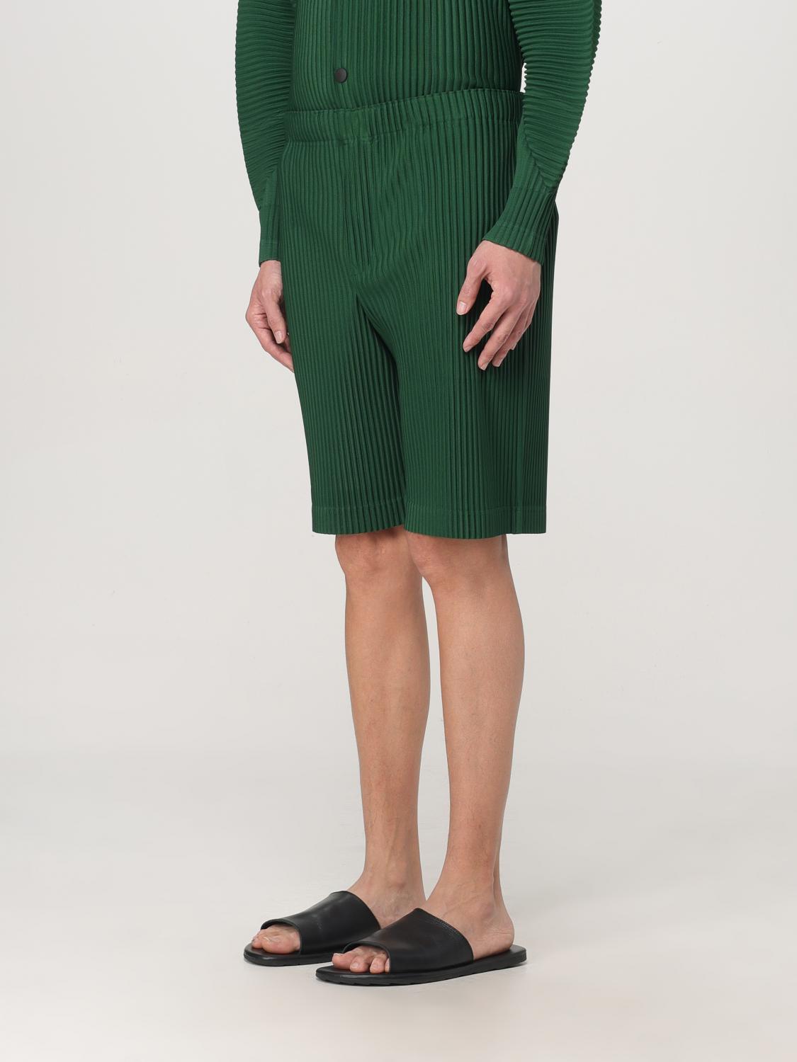 HOMME PLISSE' ISSEY MIYAKE SHORT: Pants men Homme Plisse' Issey Miyake, Green - Img 4