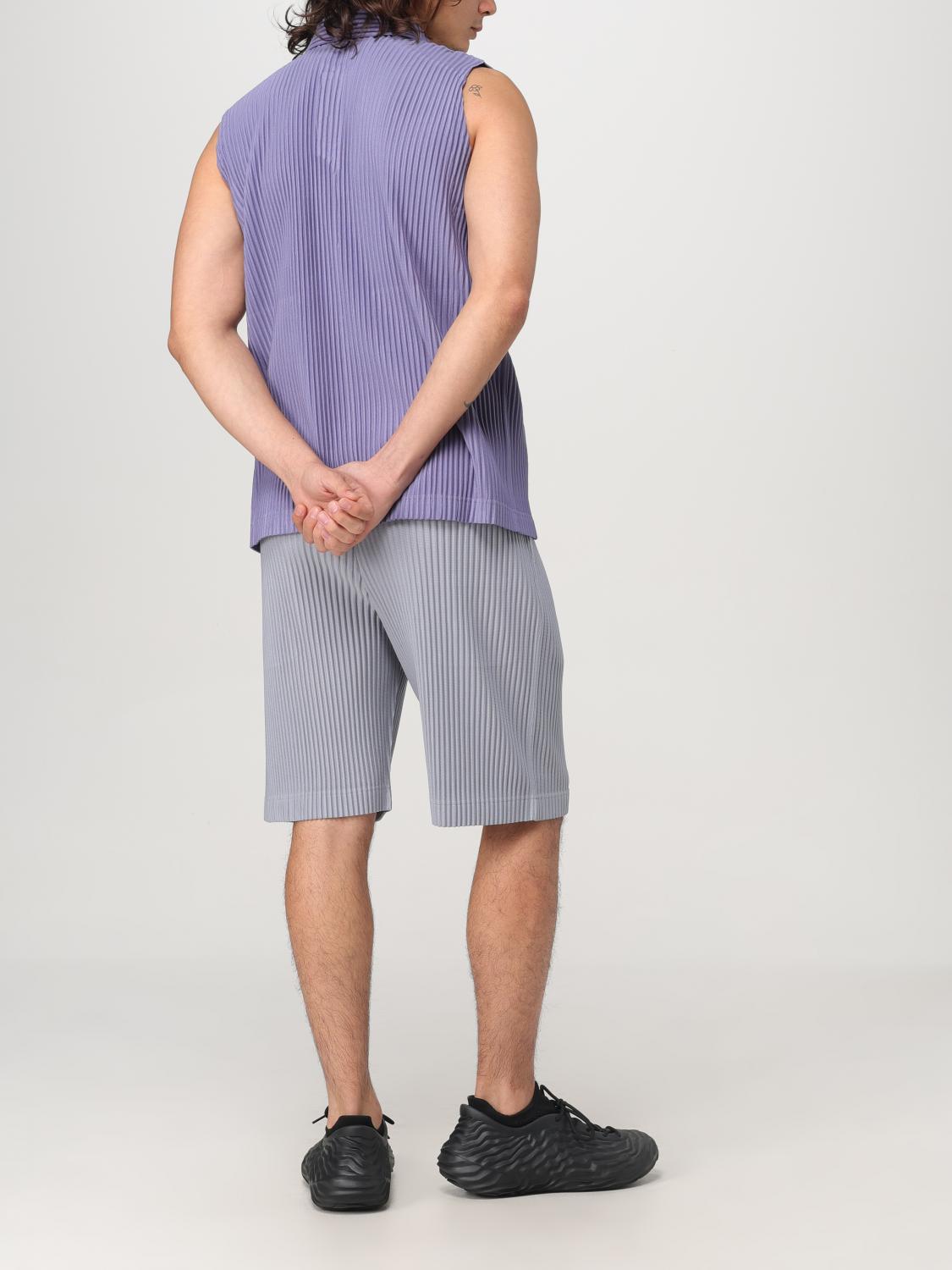 HOMME PLISSE' ISSEY MIYAKE SHORT: Pants men Homme Plisse' Issey Miyake, Grey - Img 2