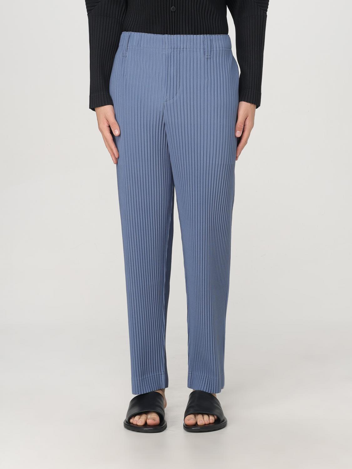 HOMME PLISSE' ISSEY MIYAKE PANTS: Pants men Homme Plisse' Issey Miyake, Blue - Img 1