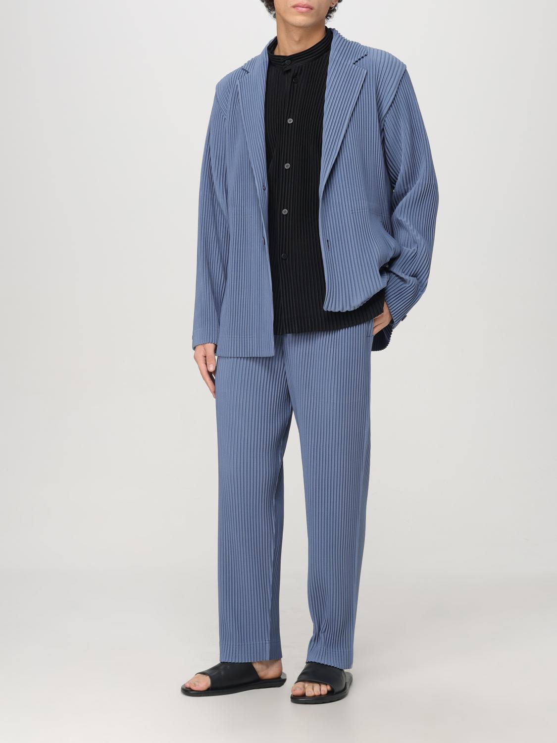 HOMME PLISSE' ISSEY MIYAKE PANTS: Pants men Homme Plisse' Issey Miyake, Blue - Img 2