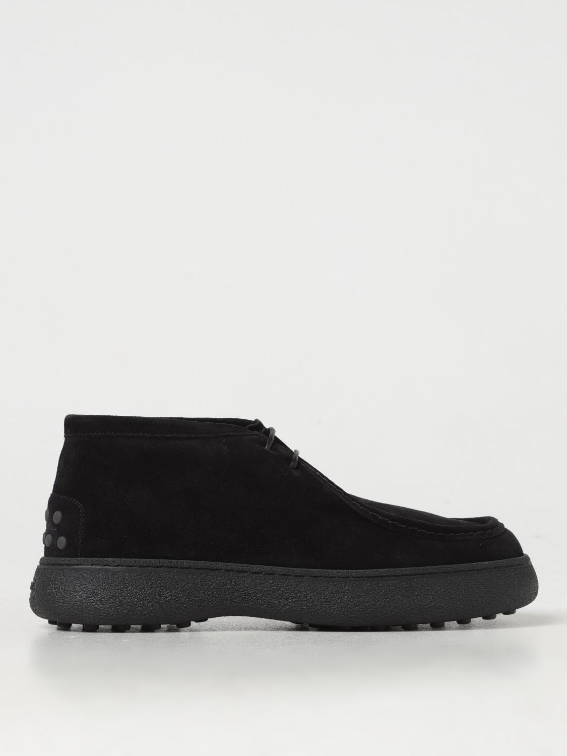 TOD'S BOOTS: Brogue shoes men Tod's, Black - Img 1