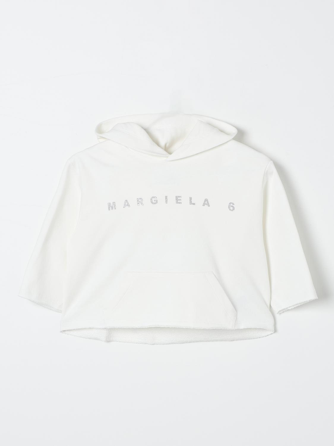 MM6 MAISON MARGIELA СВИТЕР: Свитер Детское Mm6 Maison Margiela, Белый - Img 1