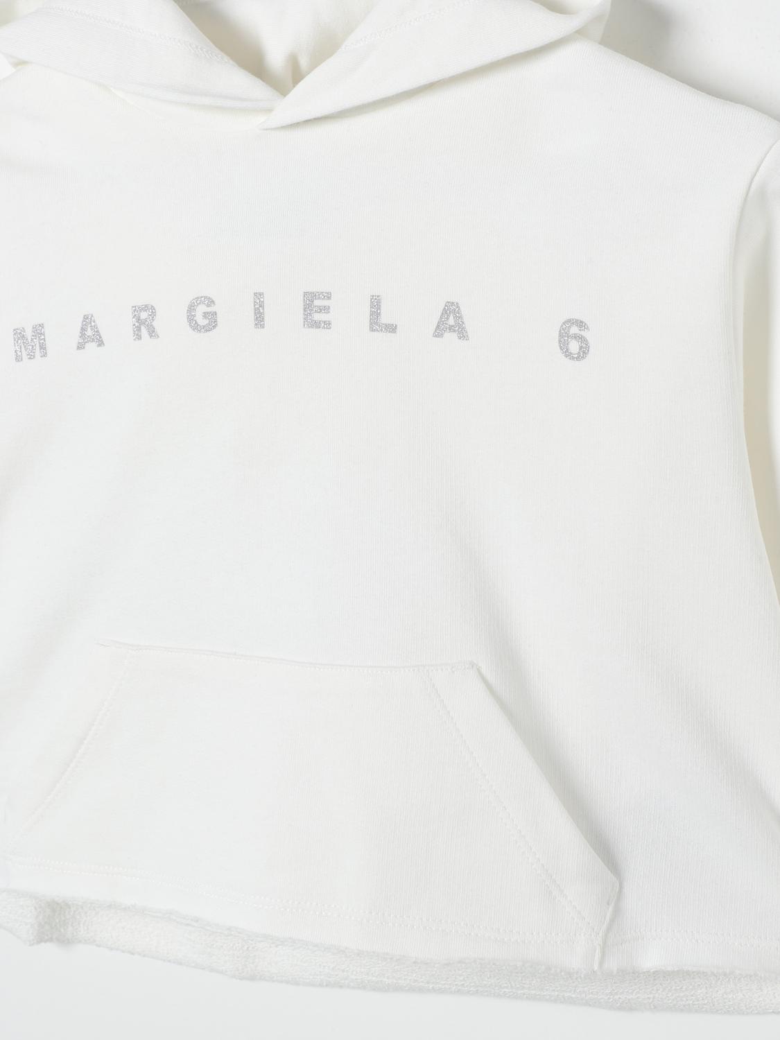 MM6 MAISON MARGIELA СВИТЕР: Свитер Детское Mm6 Maison Margiela, Белый - Img 3