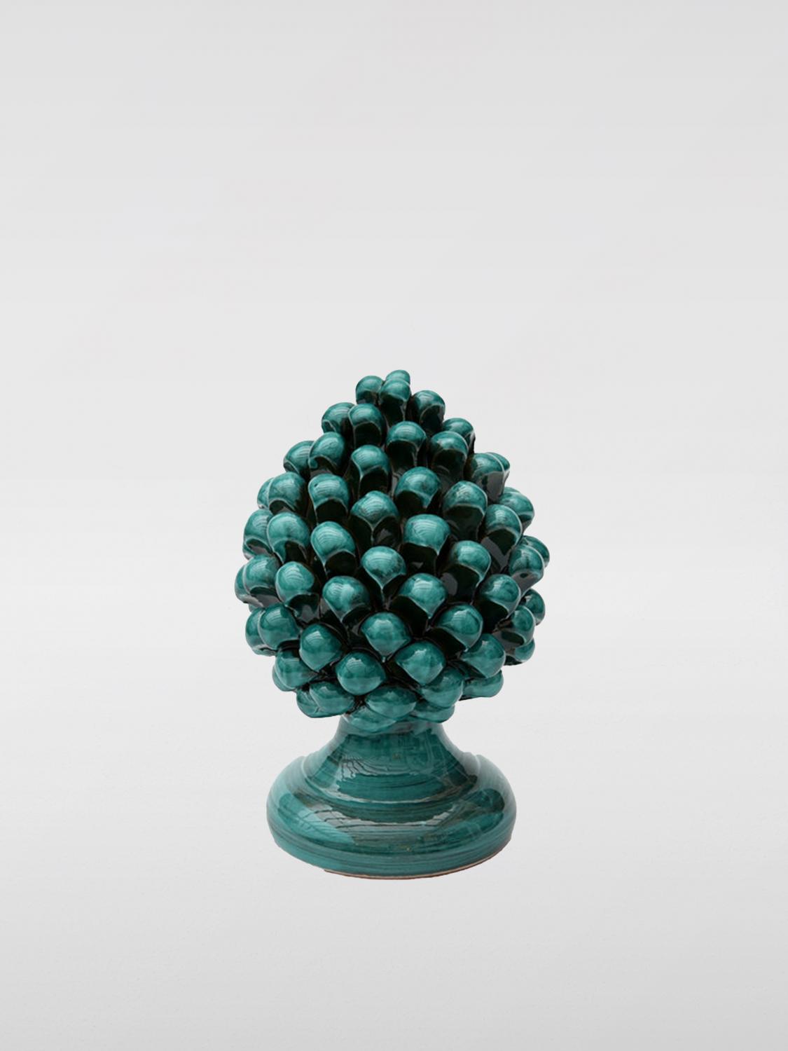 BARTES ACCESSORI DECORATIVI: Pigna Ingobbio Bartes in ceramica , Salvia - Img 1