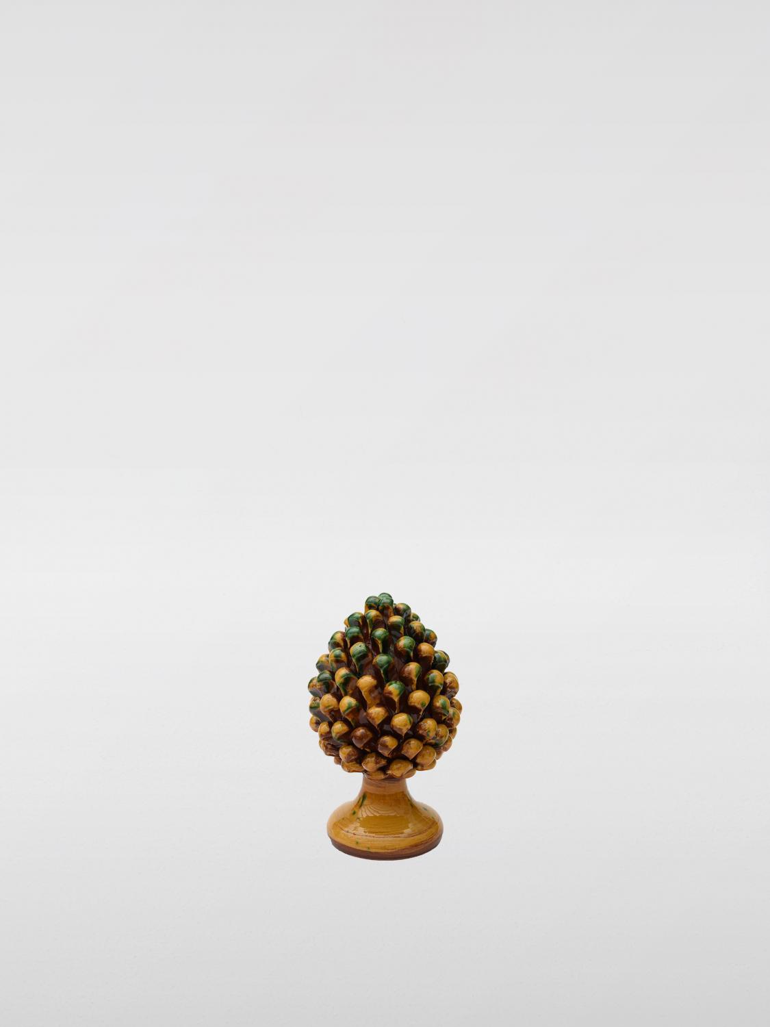 BARTES ACCESSORI DECORATIVI: Pigna Ingobbio Bartes in ceramica, Miele - Img 1