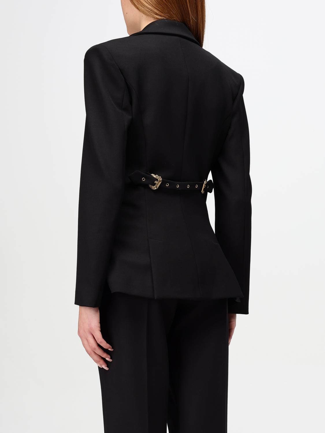 VERSACE JEANS COUTURE BLAZER: Blazer woman Versace Jeans Couture, Black - Img 2