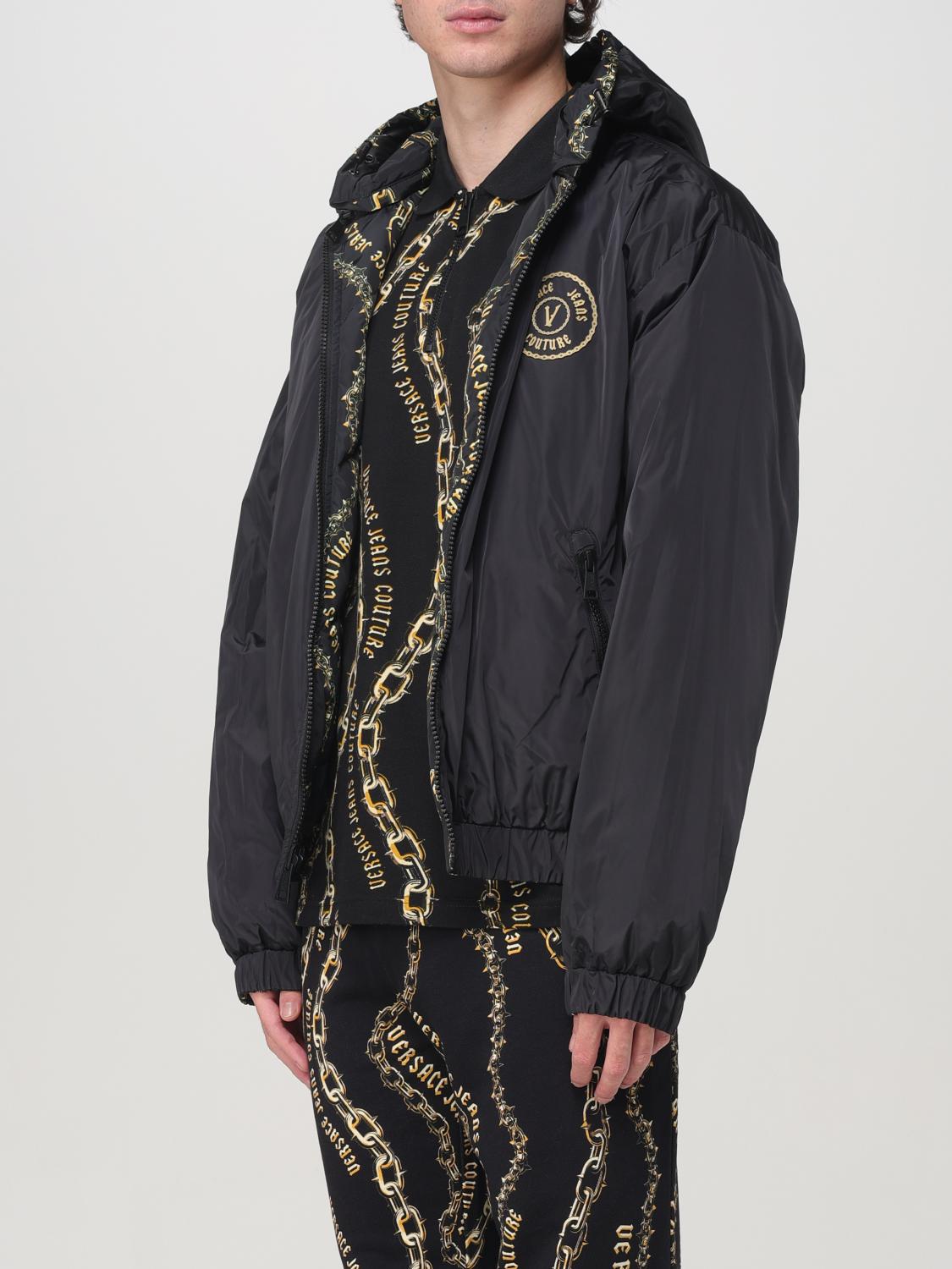 VERSACE JEANS COUTURE CHAQUETA: Chaqueta hombre Versace Jeans Couture, Negro - Img 4