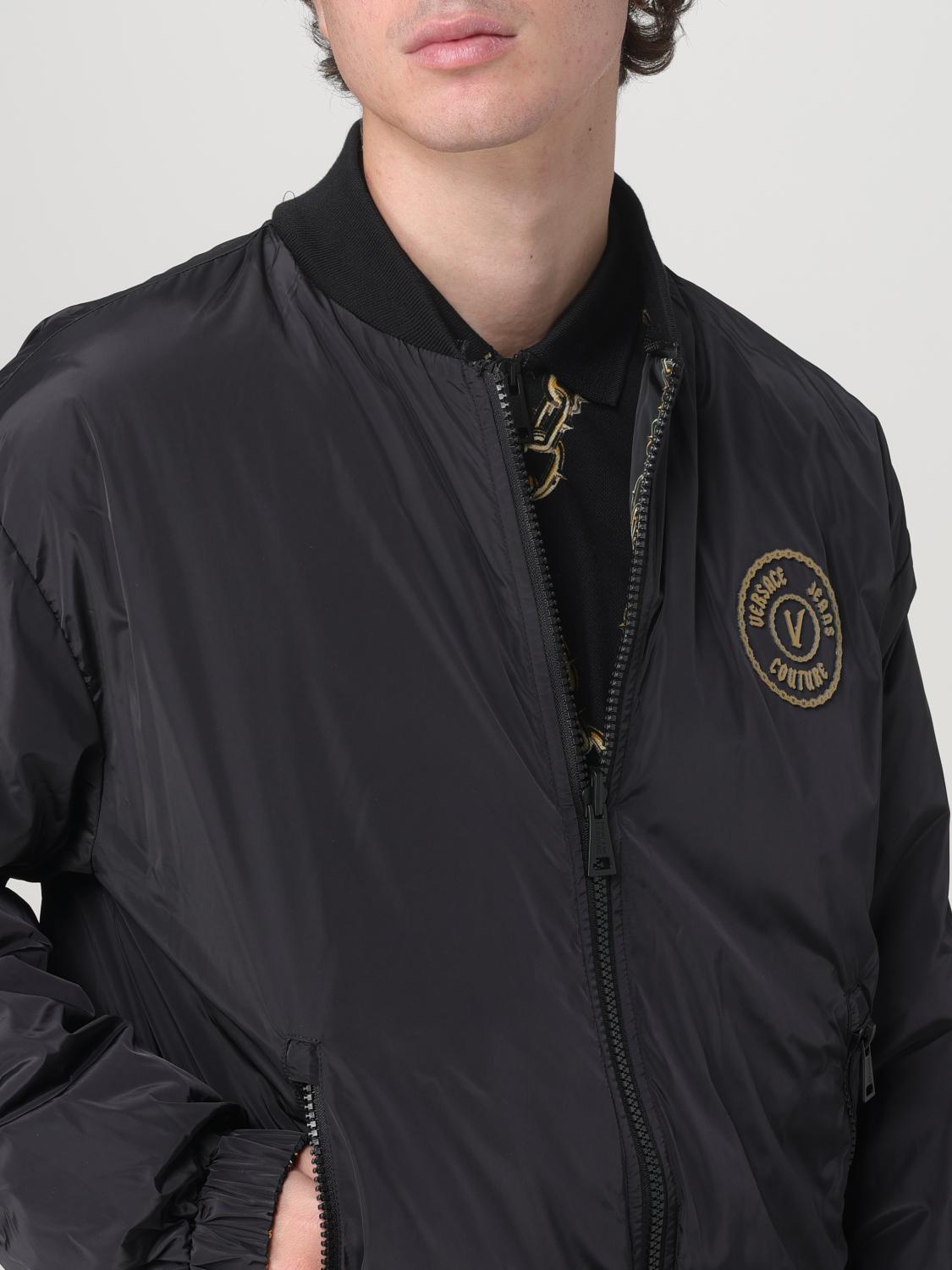 VERSACE JEANS COUTURE CHAQUETA: Chaqueta hombre Versace Jeans Couture, Negro - Img 5