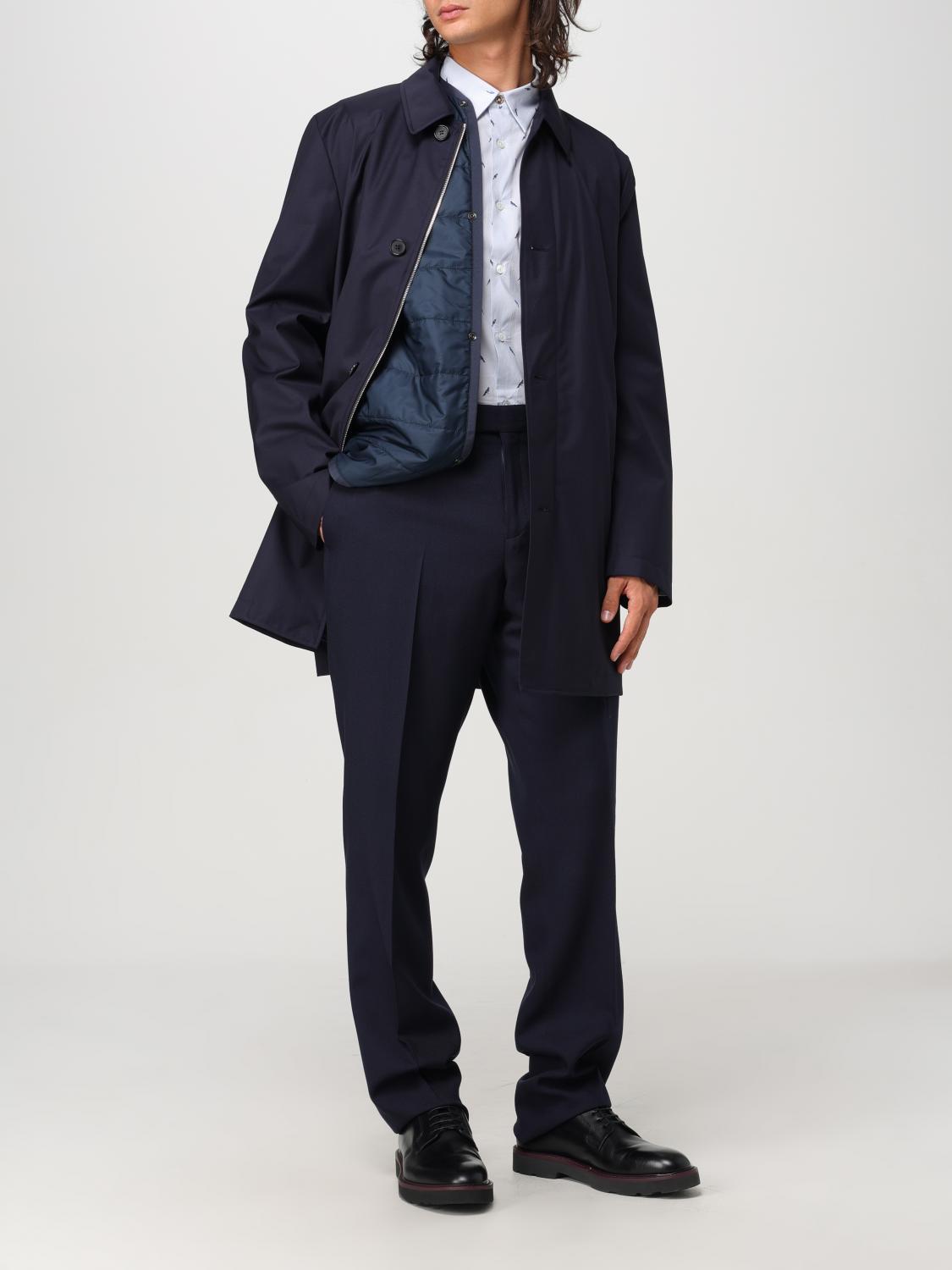 Paul Smith Trench coat men - Blue | M1R626UL00041 | GIGLIO.COM