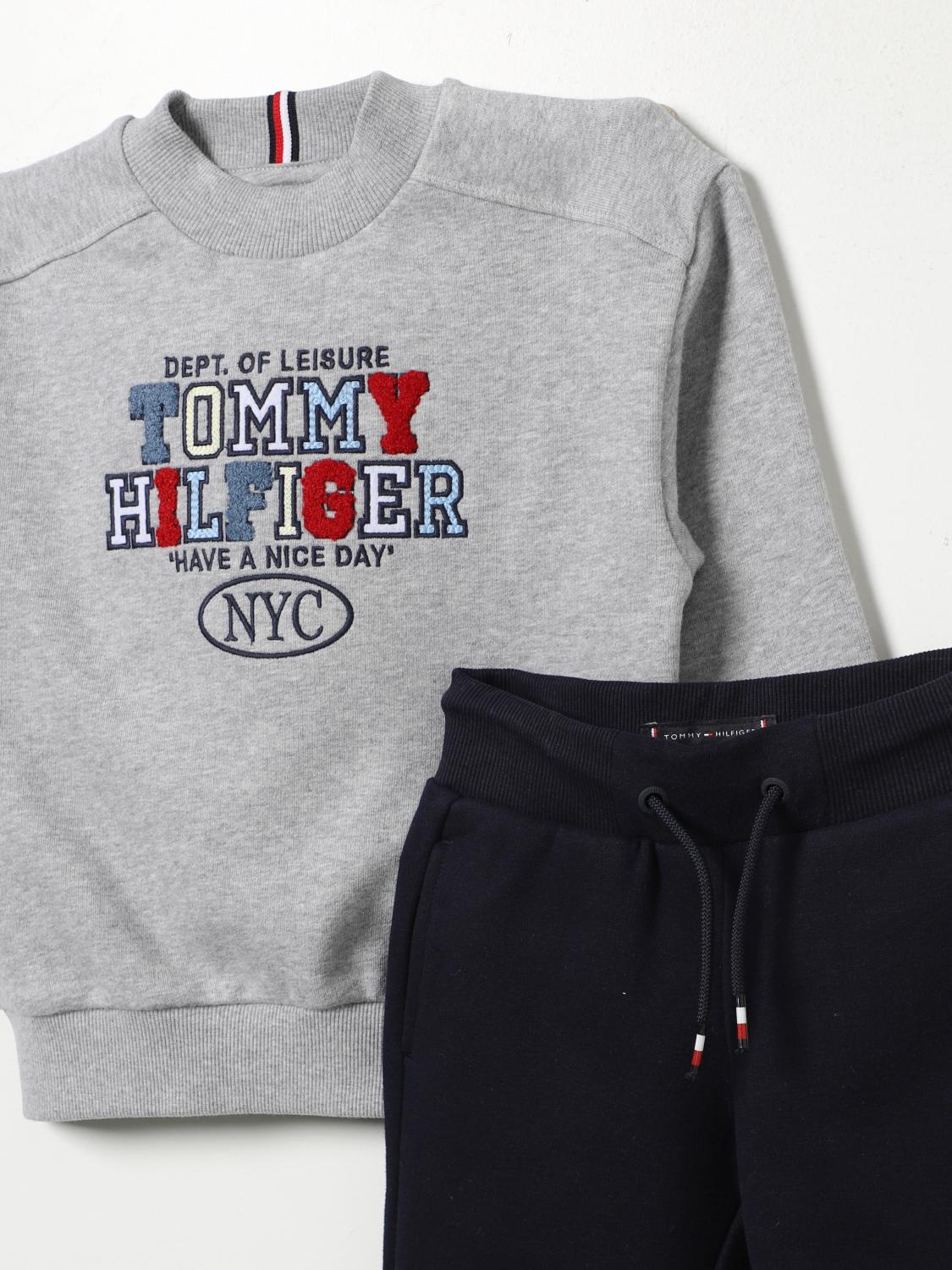 TOMMY HILFIGER CLOTHING SET: Clothing set kids Tommy Hilfiger, Grey - Img 3