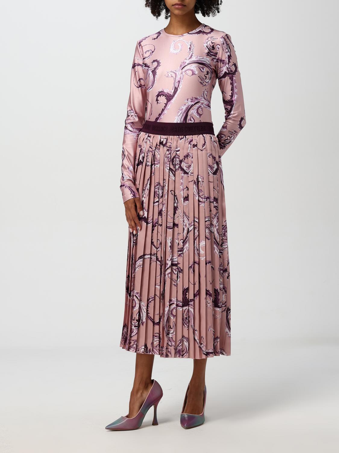 VERSACE JEANS COUTURE FALDA: Falda mujer Versace Jeans Couture, Rosa - Img 2