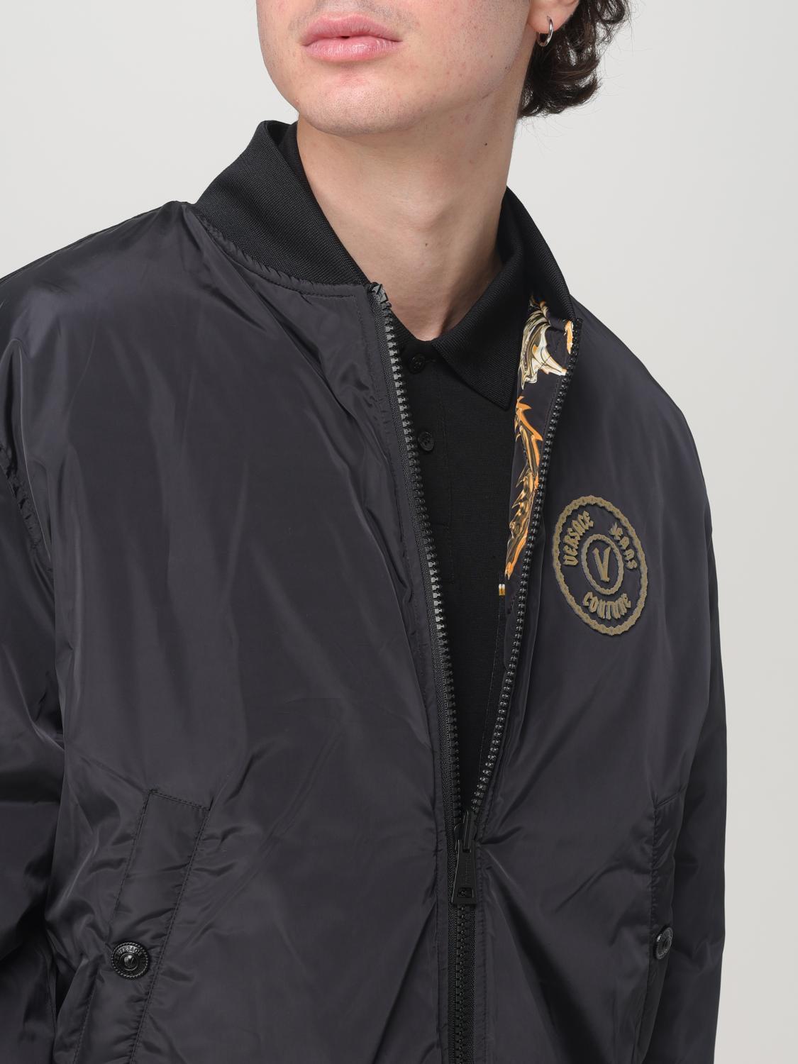 VERSACE JEANS COUTURE JACKET: Jacket men Versace Jeans Couture, Black - Img 4