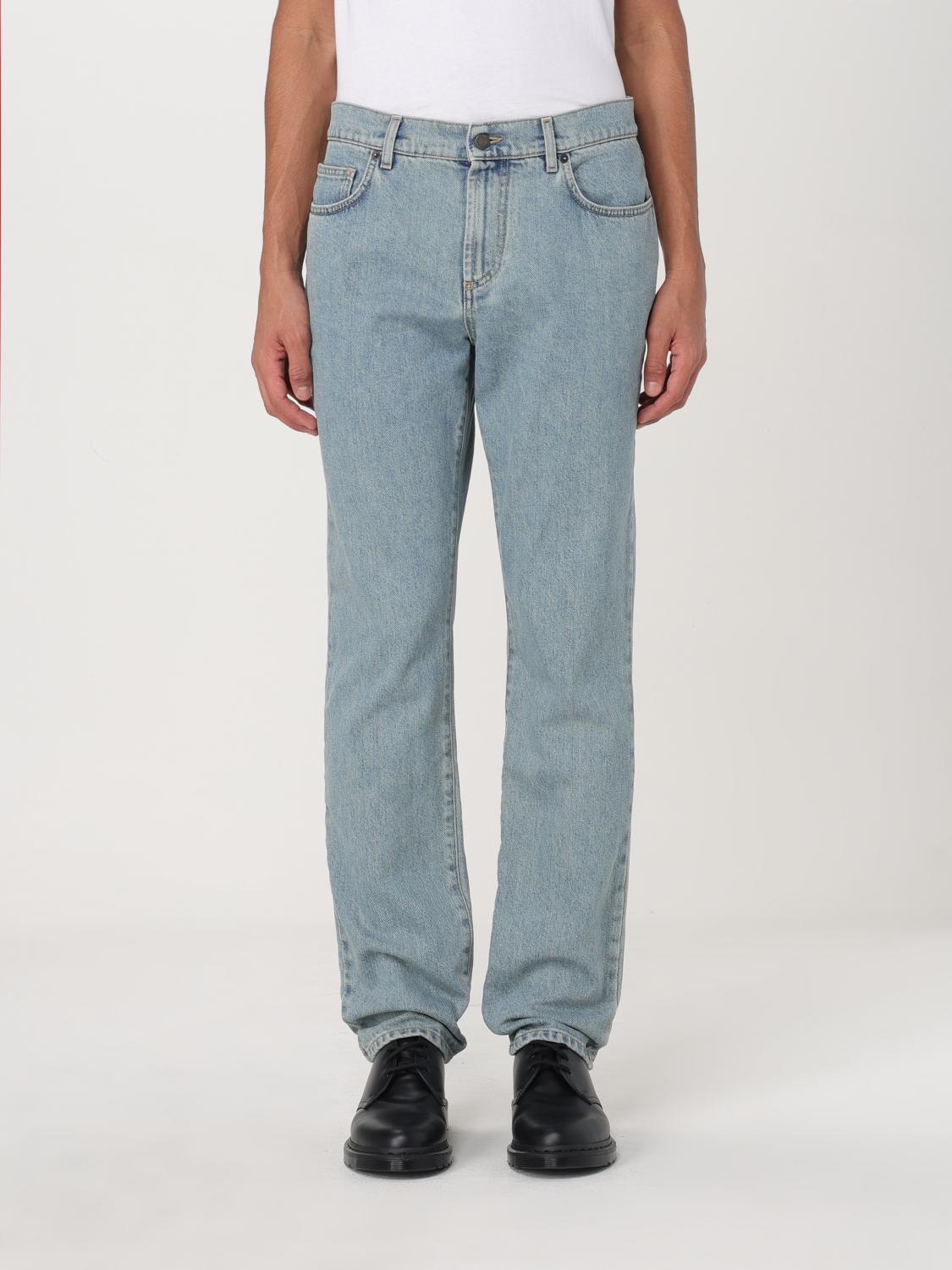 MOSCHINO COUTURE JEANS: Shirt men Moschino Couture, Denim - Img 1