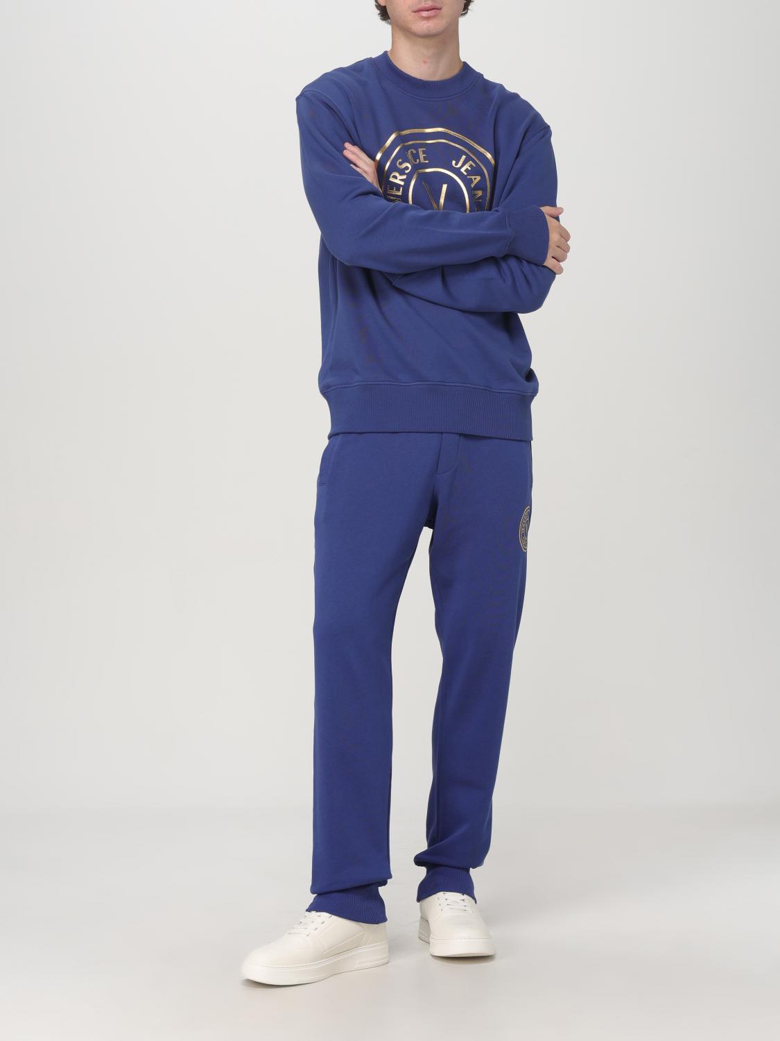 VERSACE JEANS COUTURE HOSE: Hose herren Versace Jeans Couture, Blau - Img 2