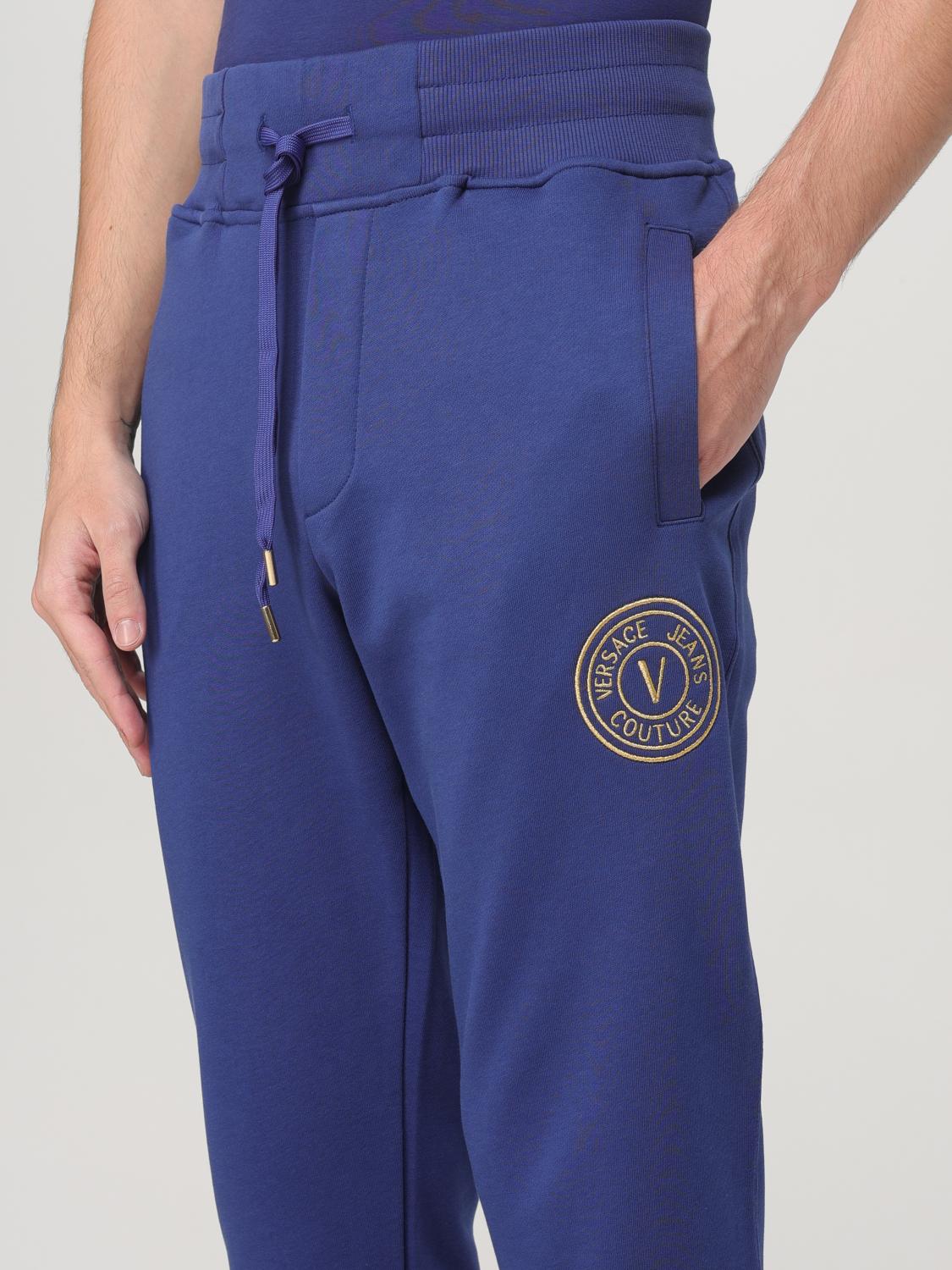 VERSACE JEANS COUTURE HOSE: Hose herren Versace Jeans Couture, Blau - Img 4