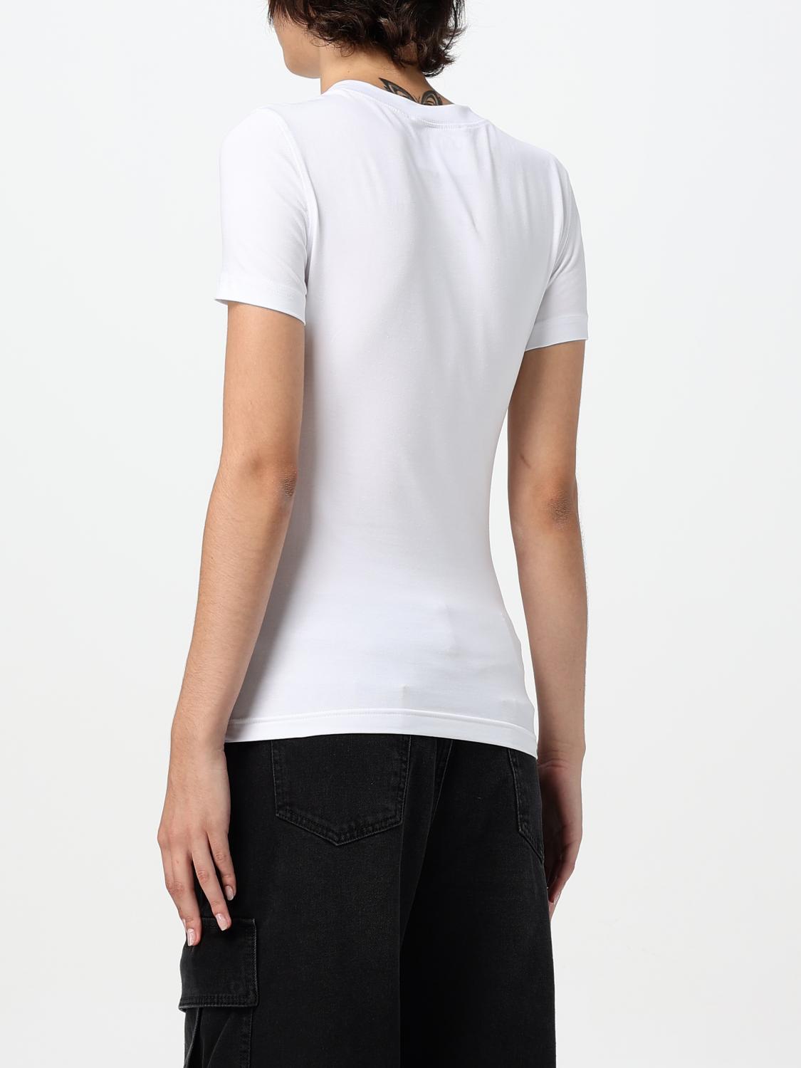 VERSACE JEANS COUTURE CAMISETA: Camiseta mujer Versace Jeans Couture, Blanco - Img 2