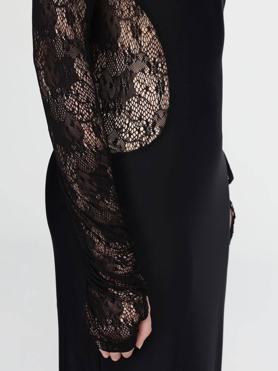VERSACE JEANS COUTURE VESTIDO: Vestido mujer Versace Jeans Couture, Negro - Img 3