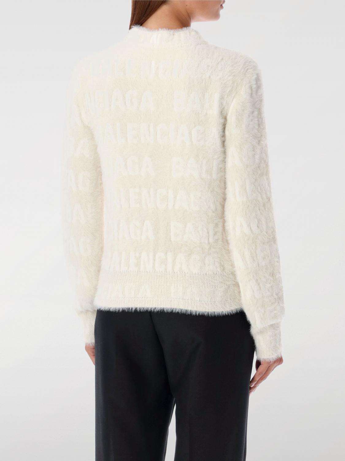 BALENCIAGA SWEATER: Sweater woman Balenciaga, White - Img 2