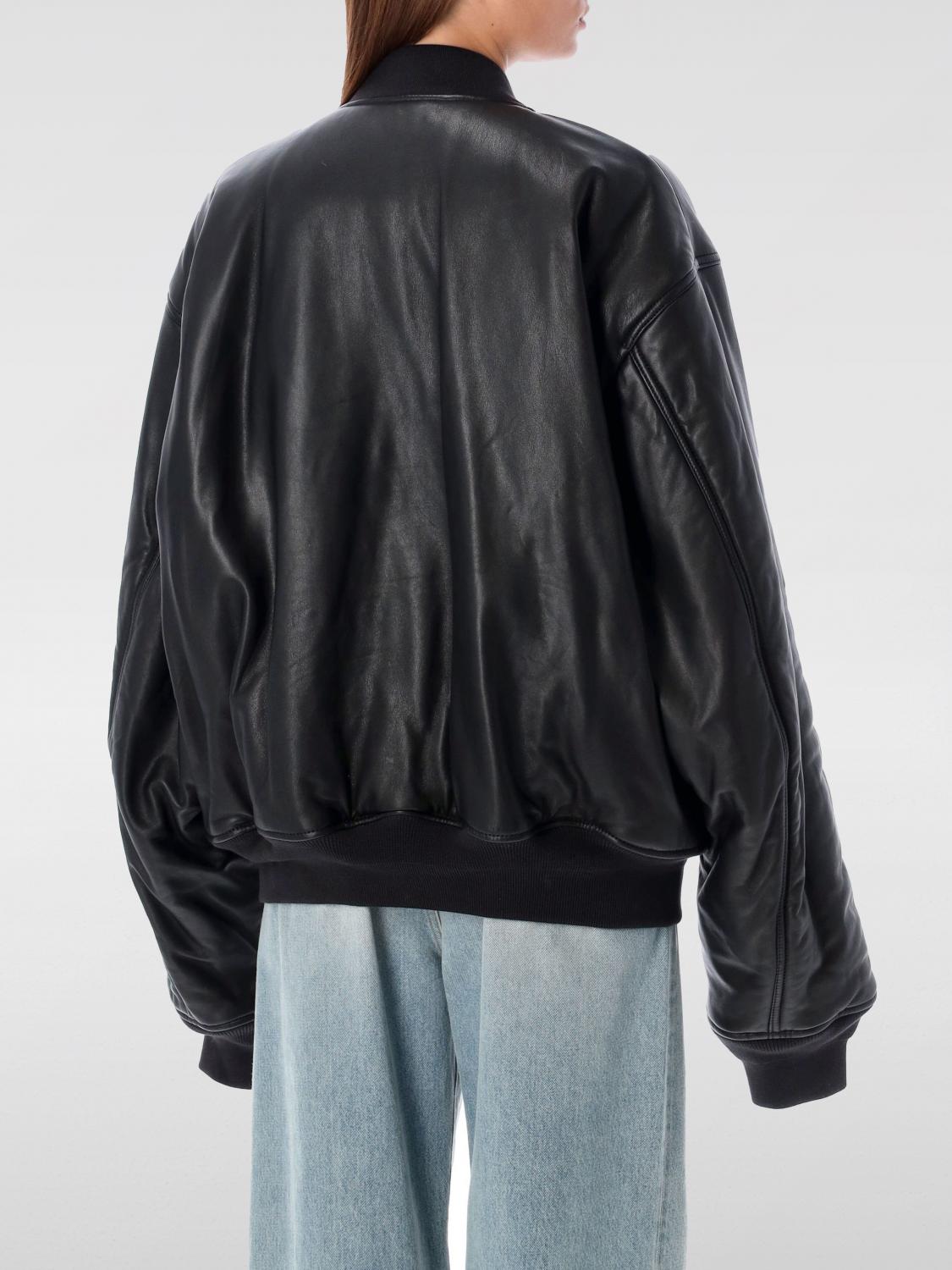 BALENCIAGA JACKET: Coat woman Balenciaga, Black - Img 2