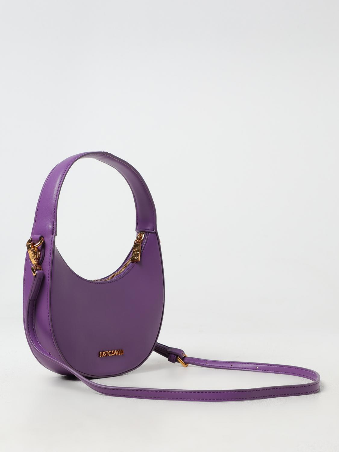 JUST CAVALLI MINI BAG: Crossbody bags woman Just Cavalli, Violet - Img 2