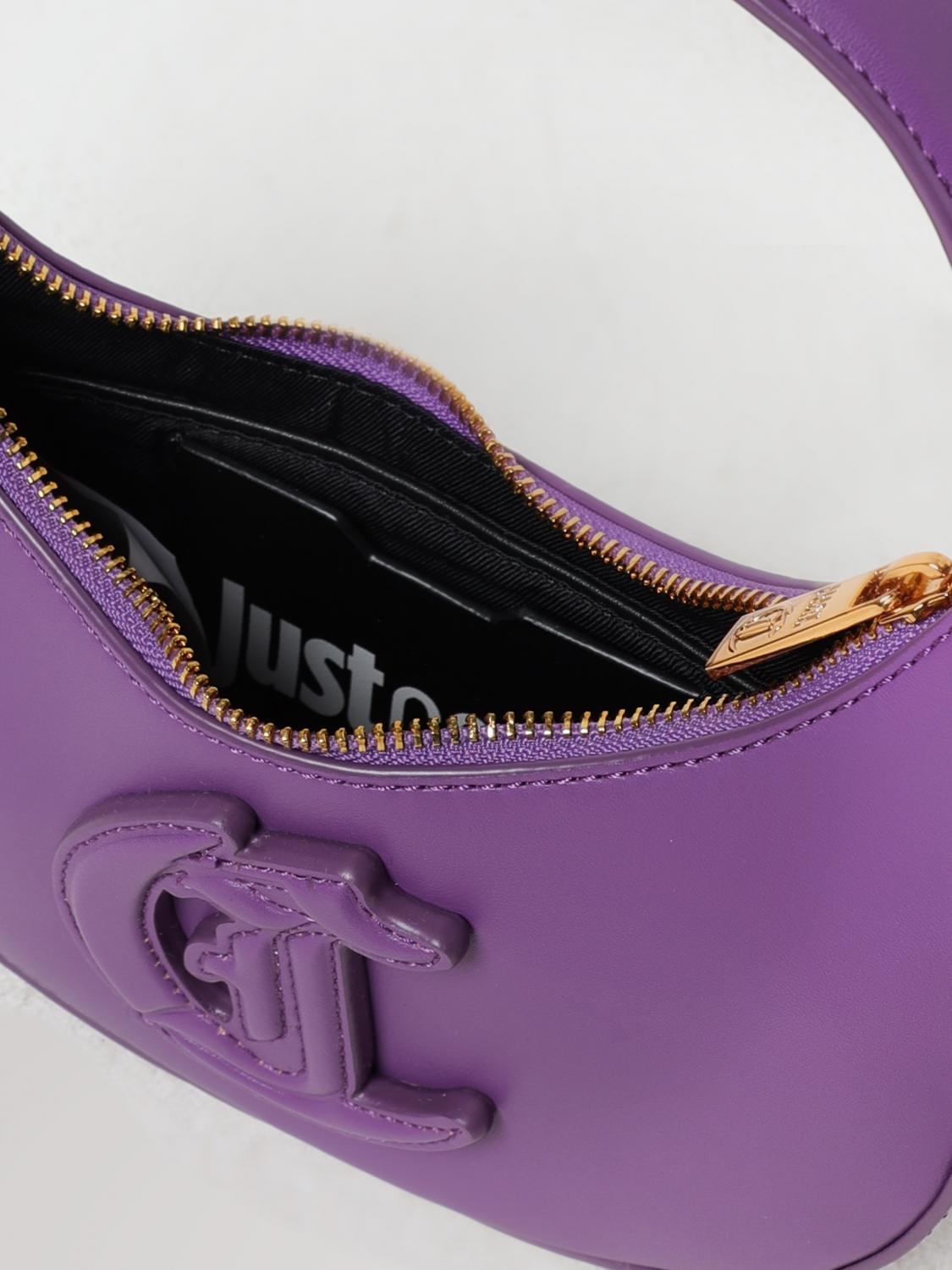 JUST CAVALLI MINI BAG: Crossbody bags woman Just Cavalli, Violet - Img 3