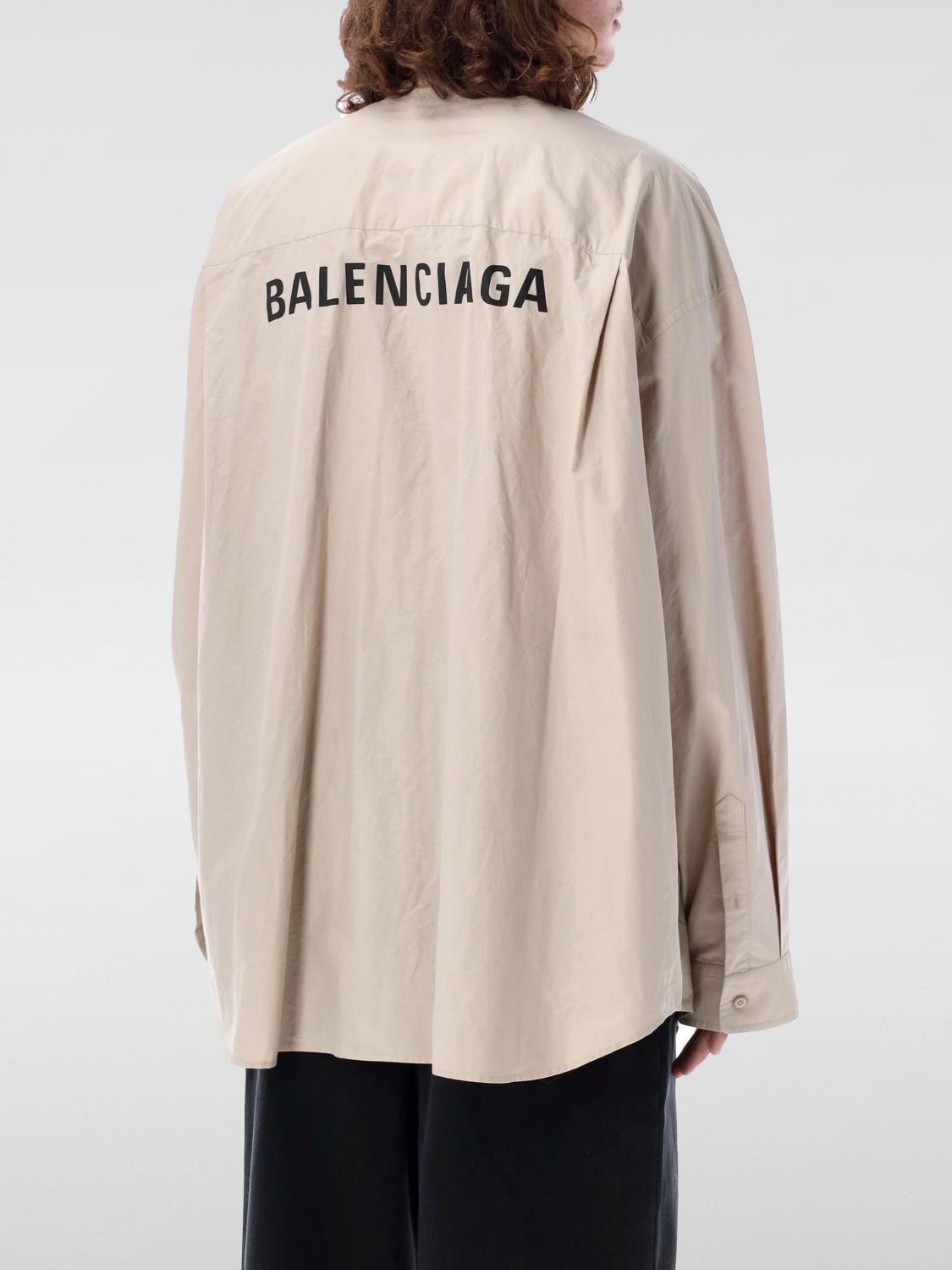 BALENCIAGA SHIRT: T-shirt men Balenciaga, Beige - Img 2