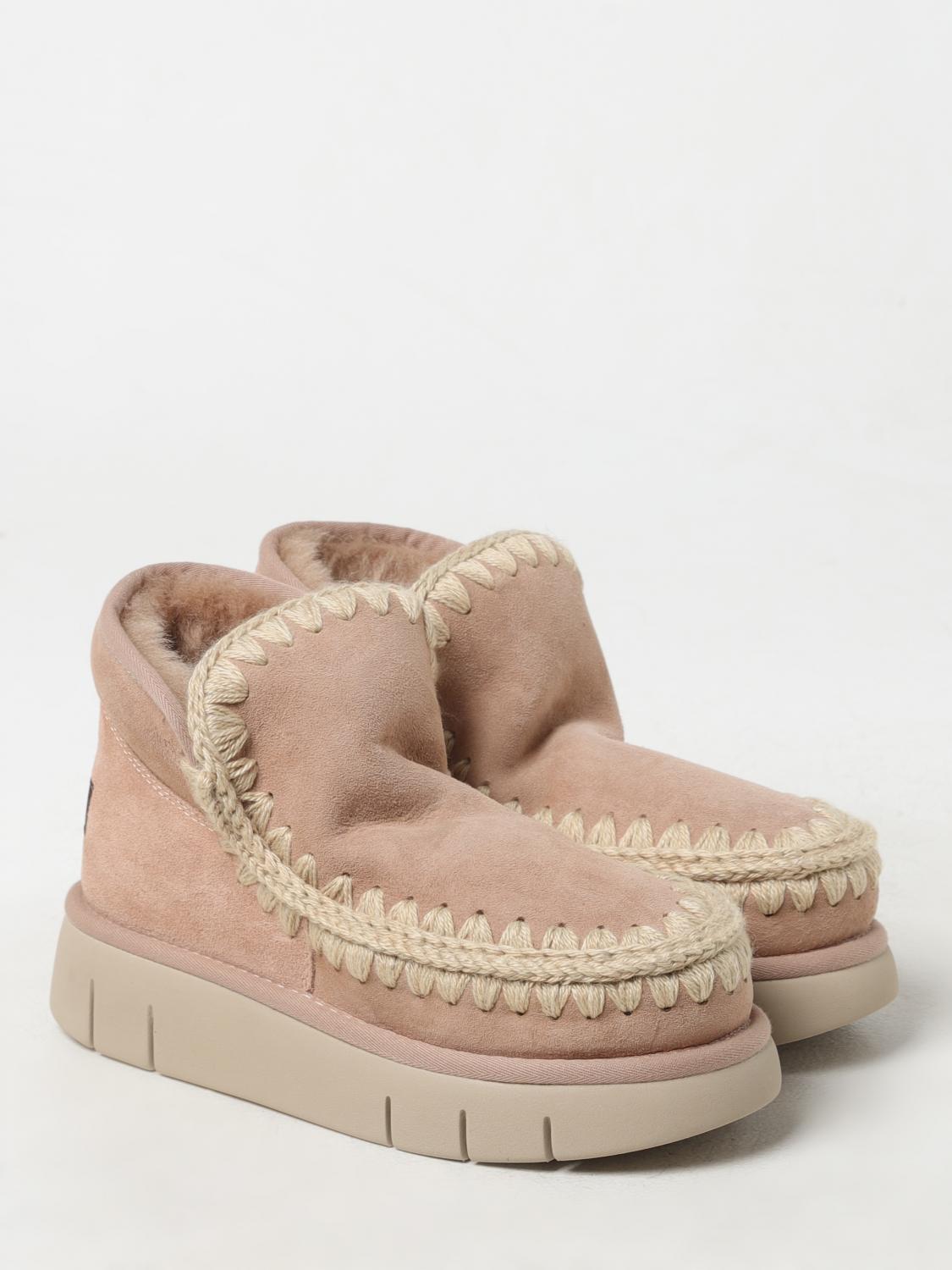 MOU BOTTINES PLATES: Baskets femme Mou, Ébène - Img 2