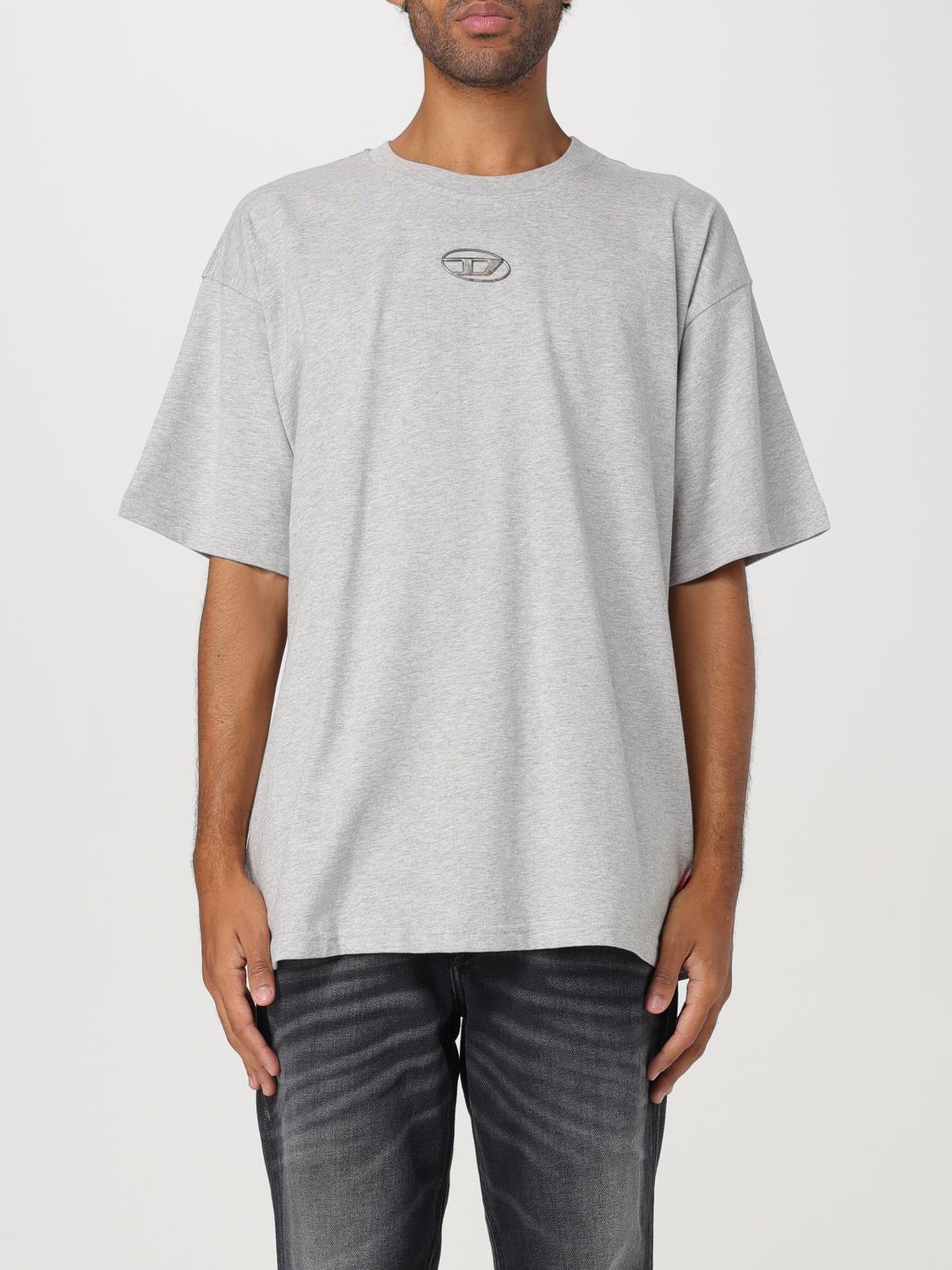 DIESEL T-SHIRT: T-shirt men Diesel, Grey - Img 1