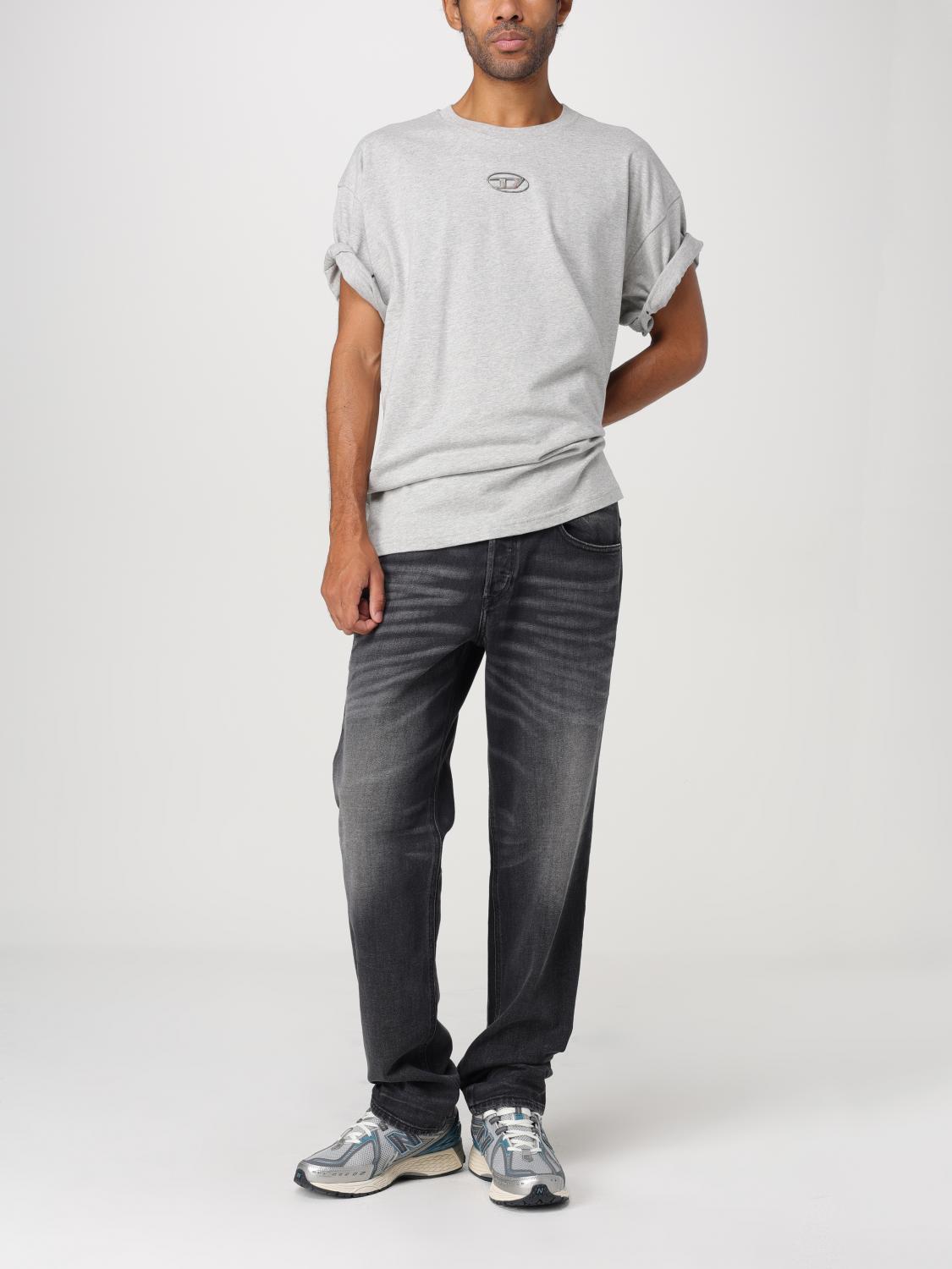 DIESEL T-SHIRT: T-shirt men Diesel, Grey - Img 2